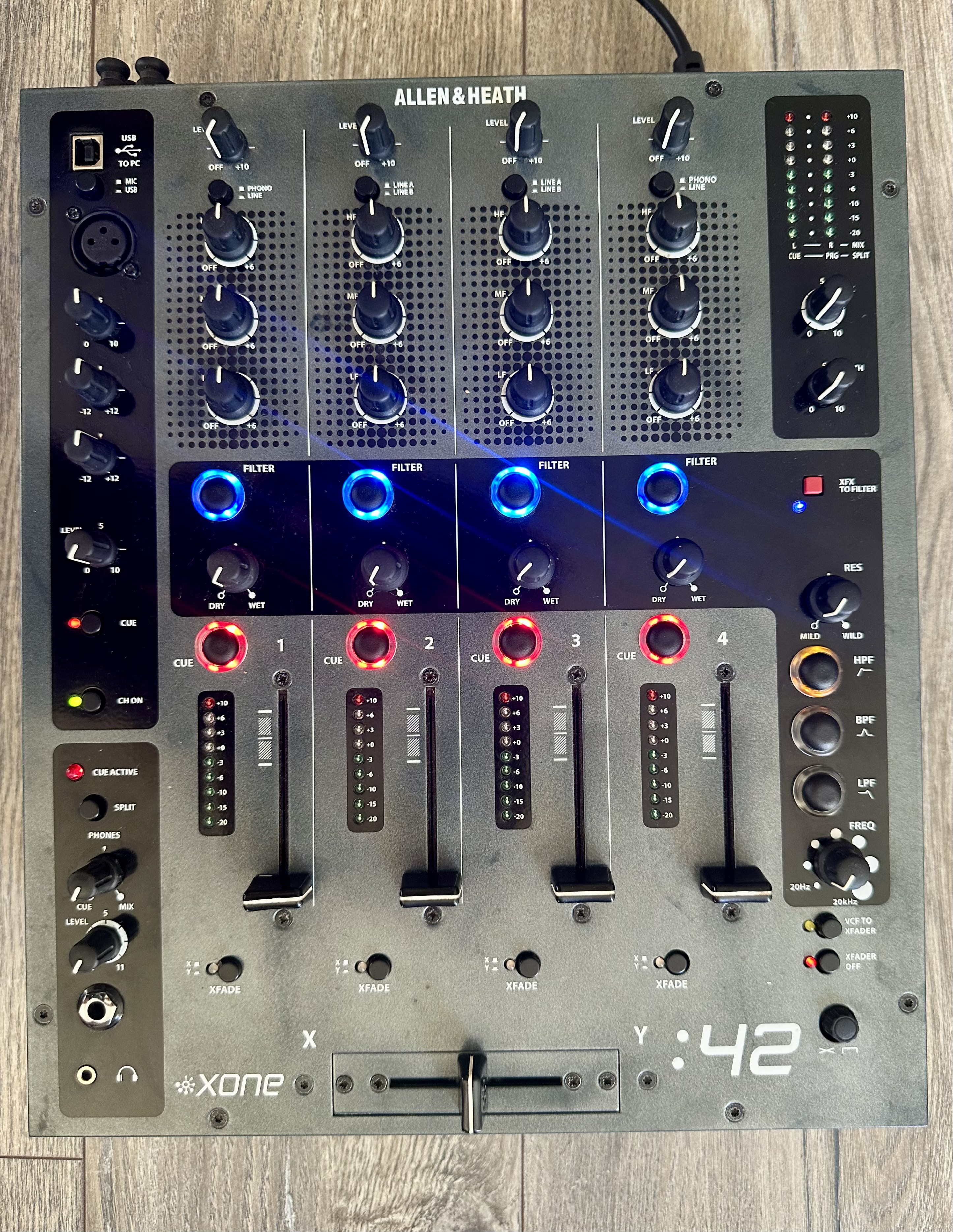 ALLEN&HEATH/DJミキサー/XONE:42 -DJ機材アナログレコード専門店