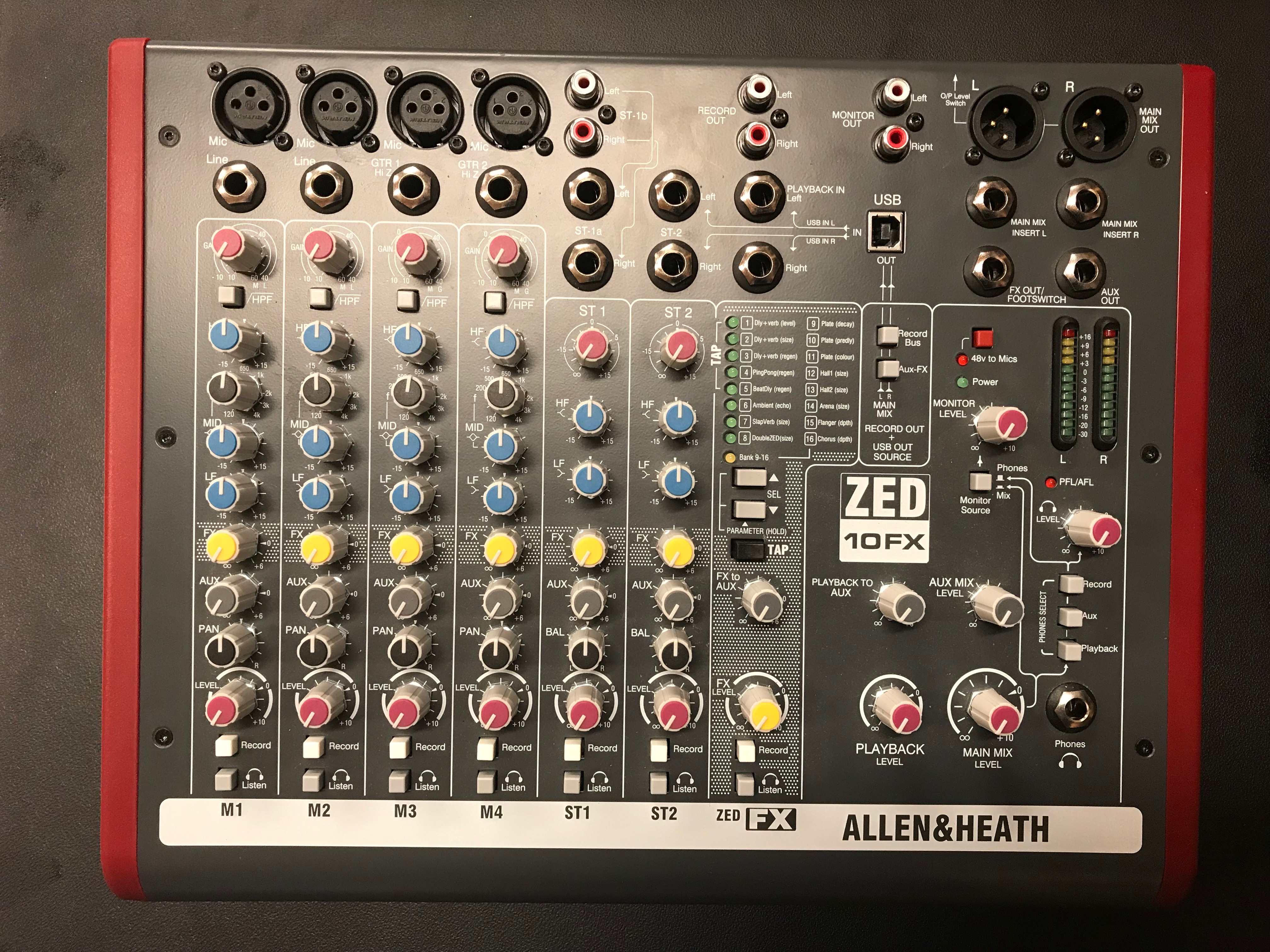 allen heath zed 10fx