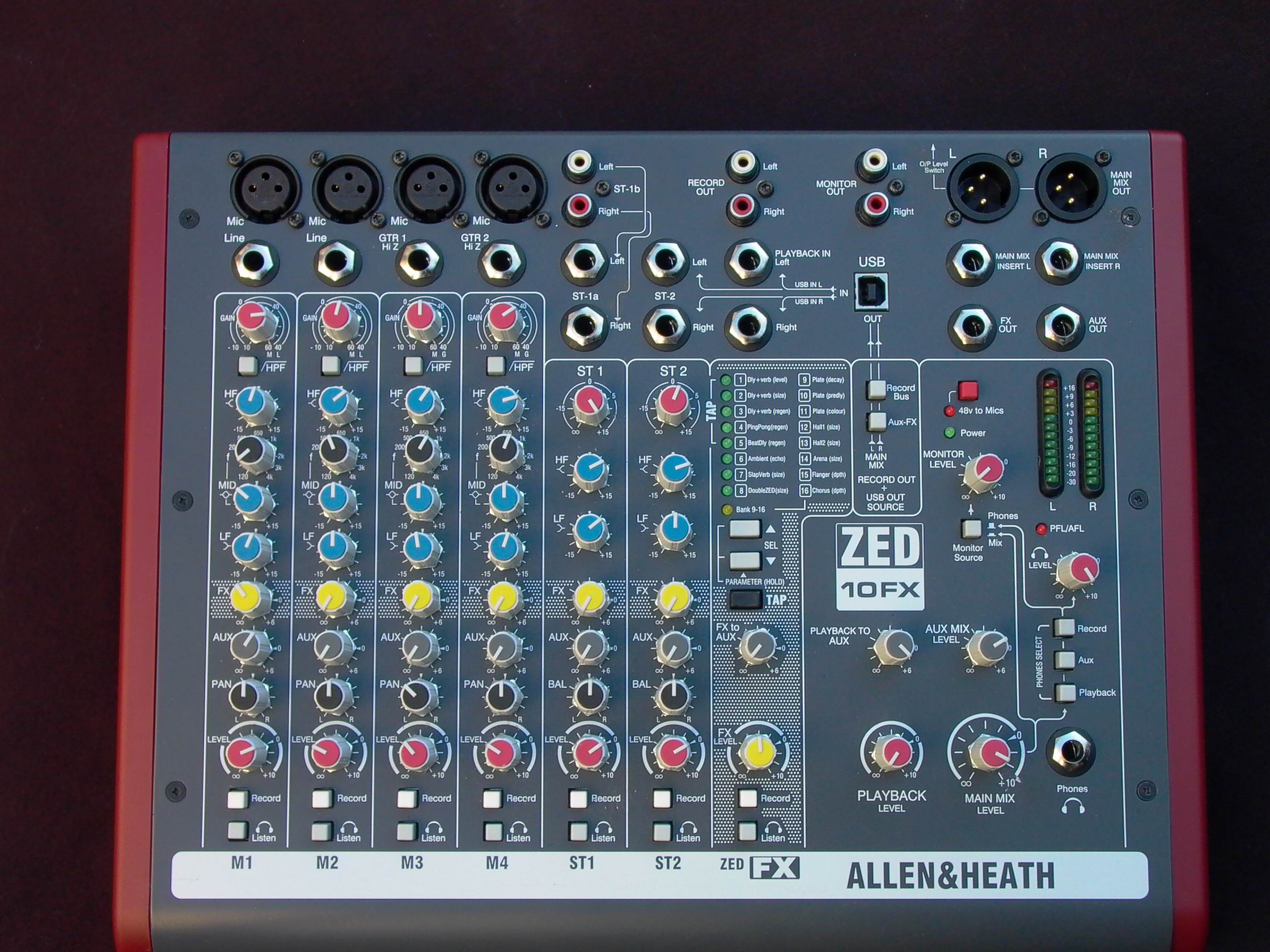 Allen & Heath ZED-10FX image (#741476) - Audiofanzine