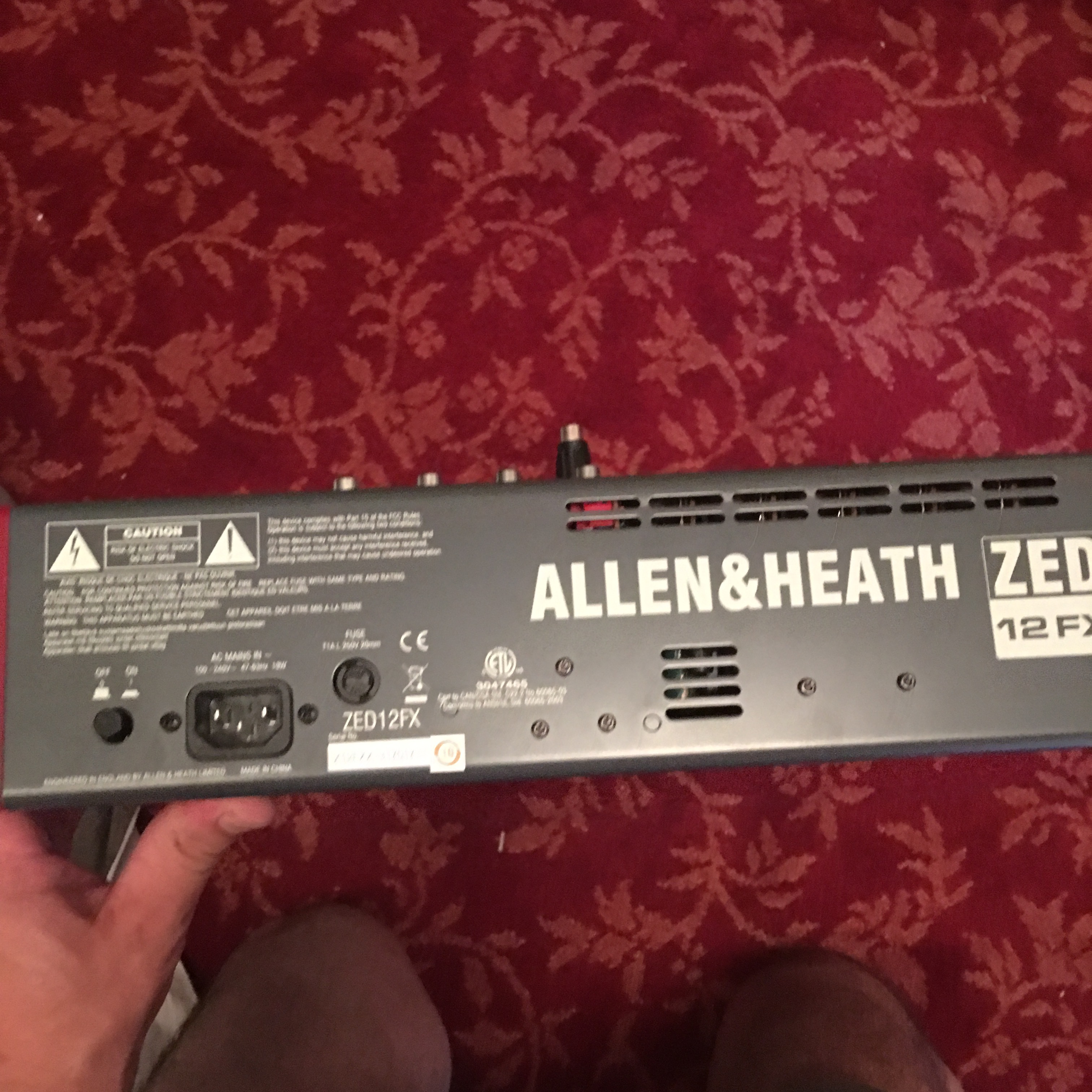 Allen & Heath ZED12FX image (1987800) Audiofanzine