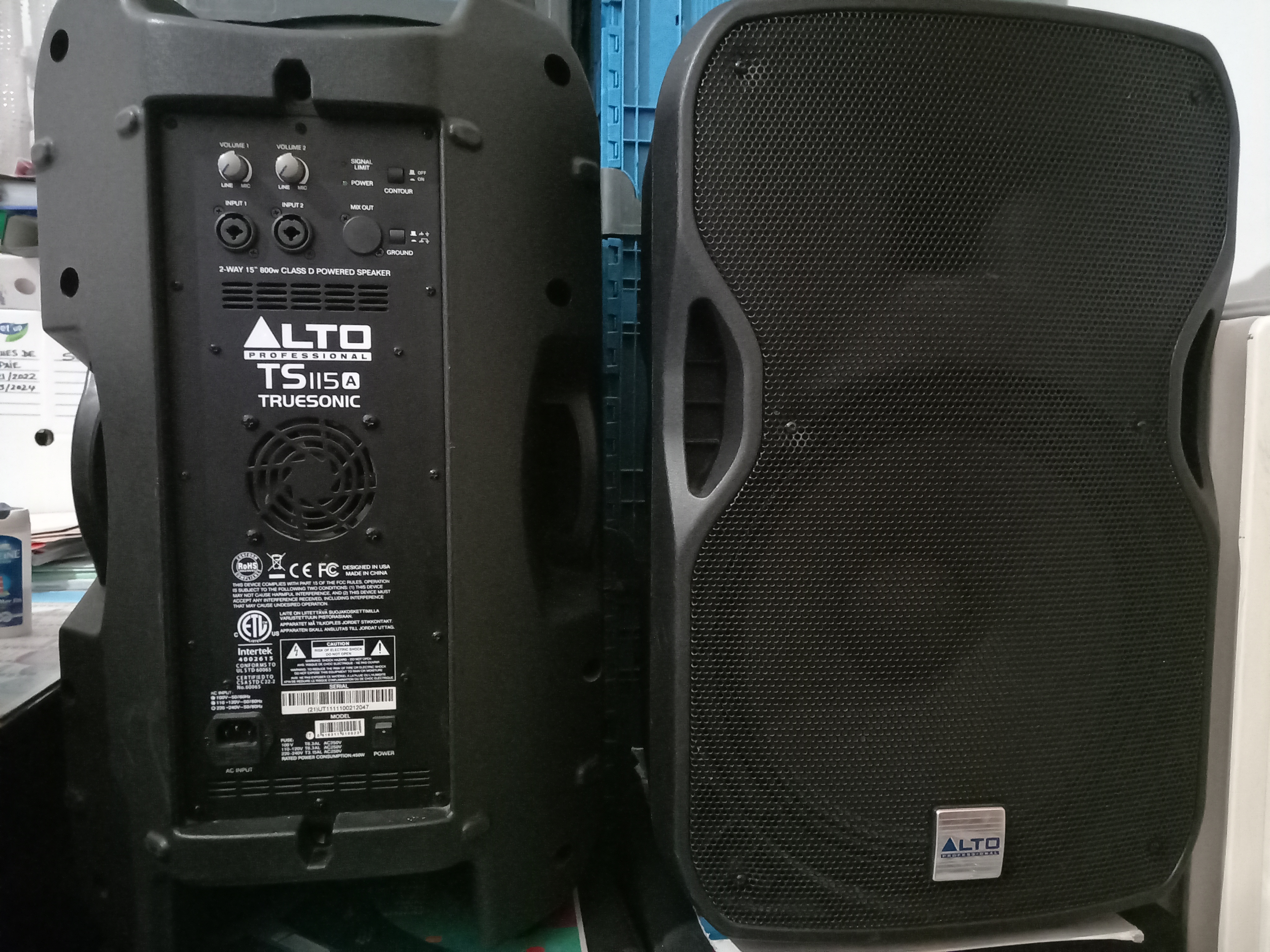TS115A - Alto Professional TS115A - Audiofanzine