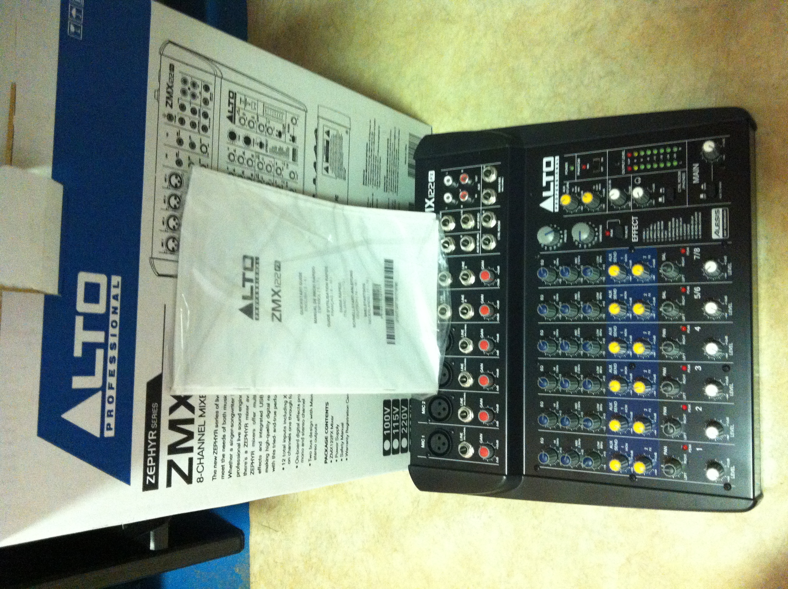 Alto Professional ZMX122FX image (631425) Audiofanzine