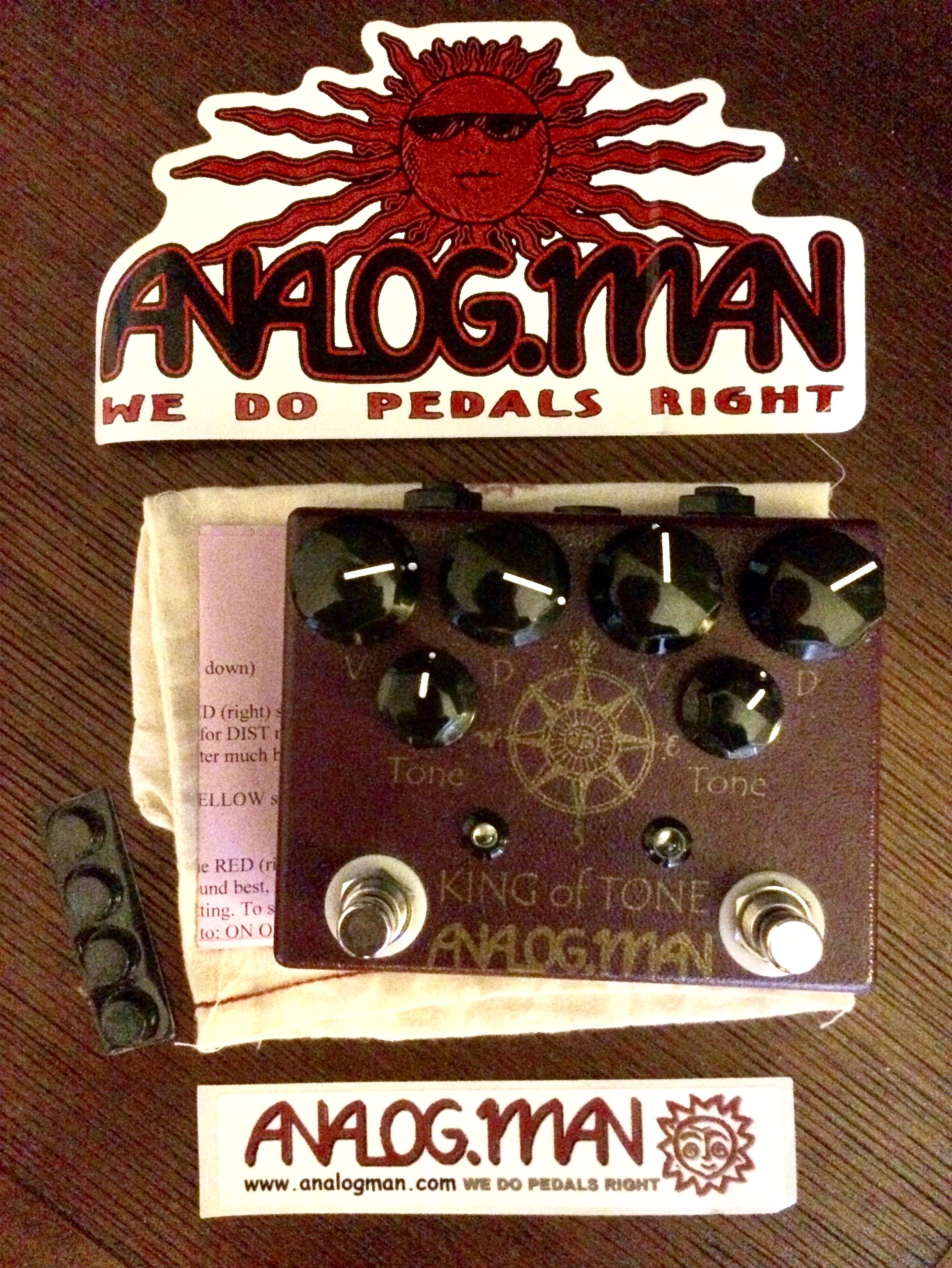 Analog Man King Of Tone Pedal