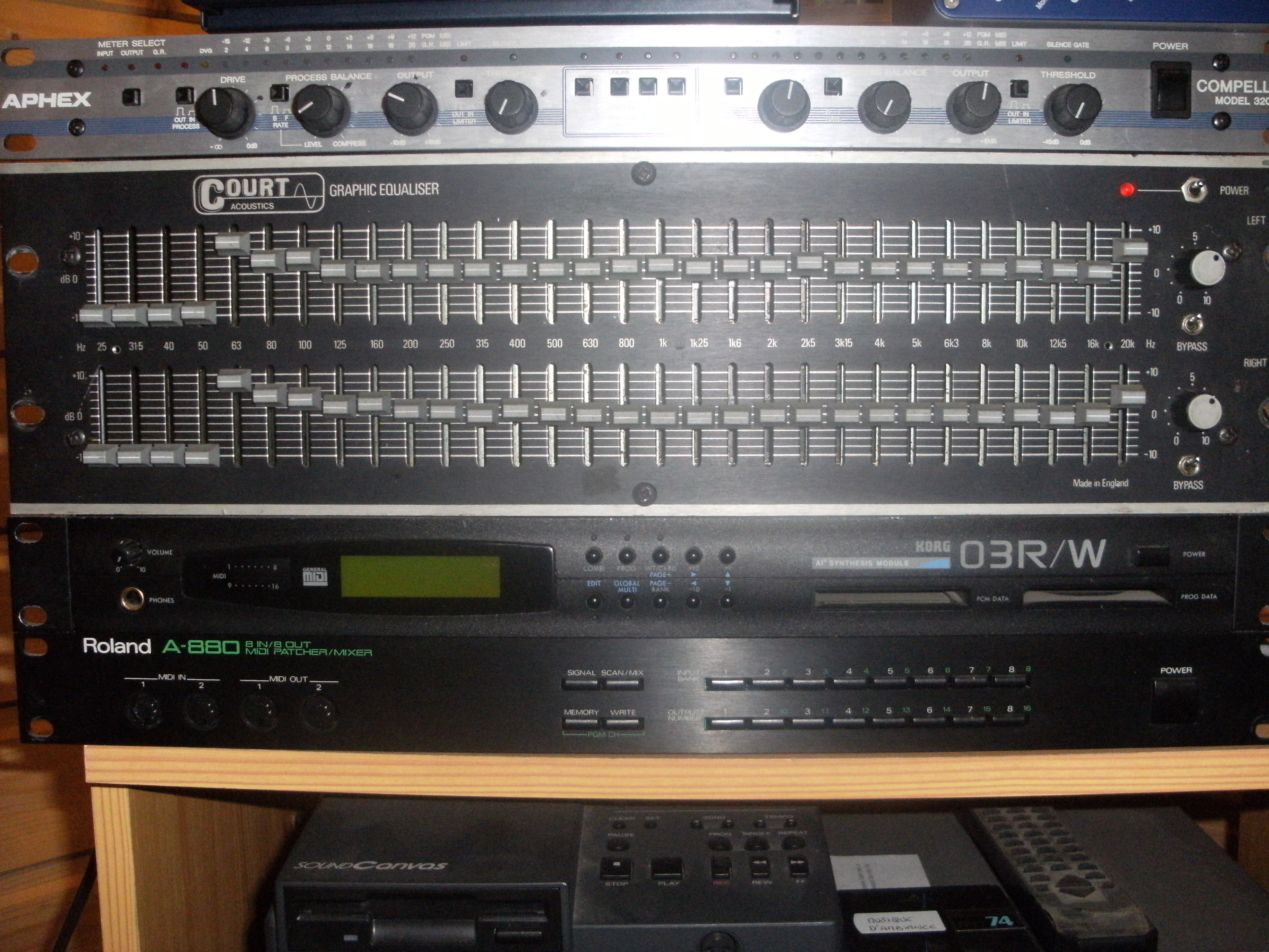Photo Aphex 320A Compellor Aphex Systems 320A Compellor (403437