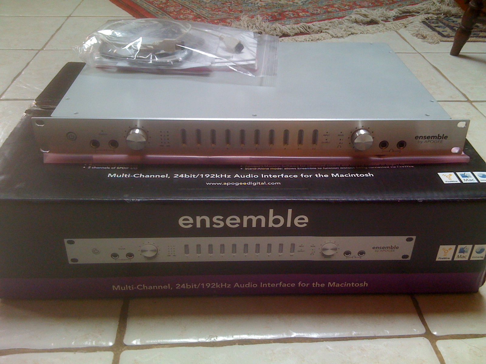 apogee ensemble link volume control mac