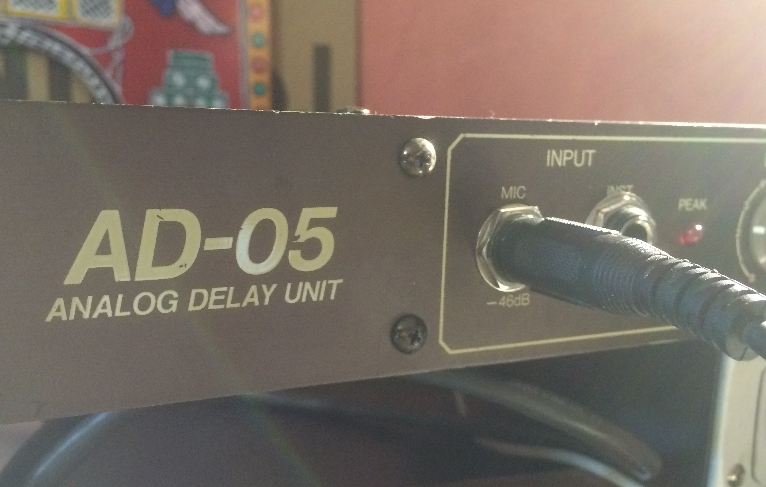 AD05 ANALOG DELAY UNIT Aria AD05 Analog Delay Unit Audiofanzine