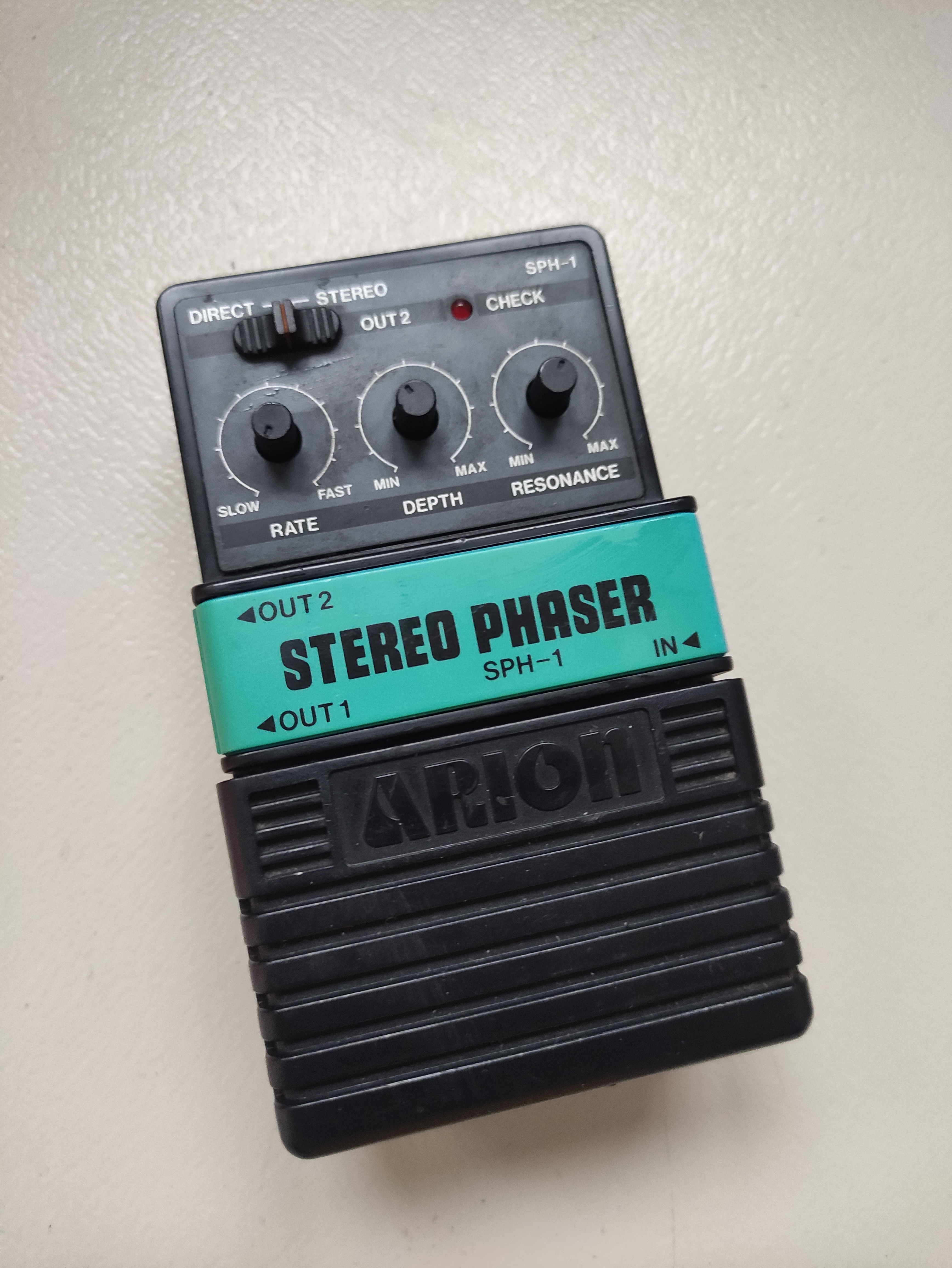 ARION SPH-1 stereo phaser グレーケース