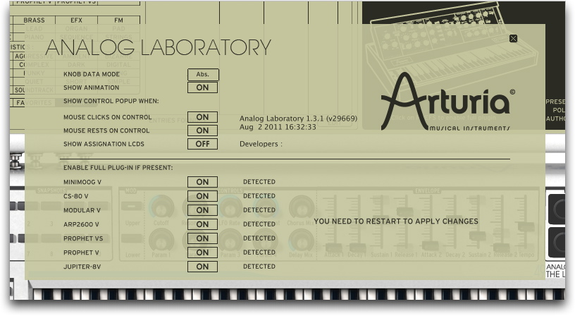how to use arturia analog lab in ableton