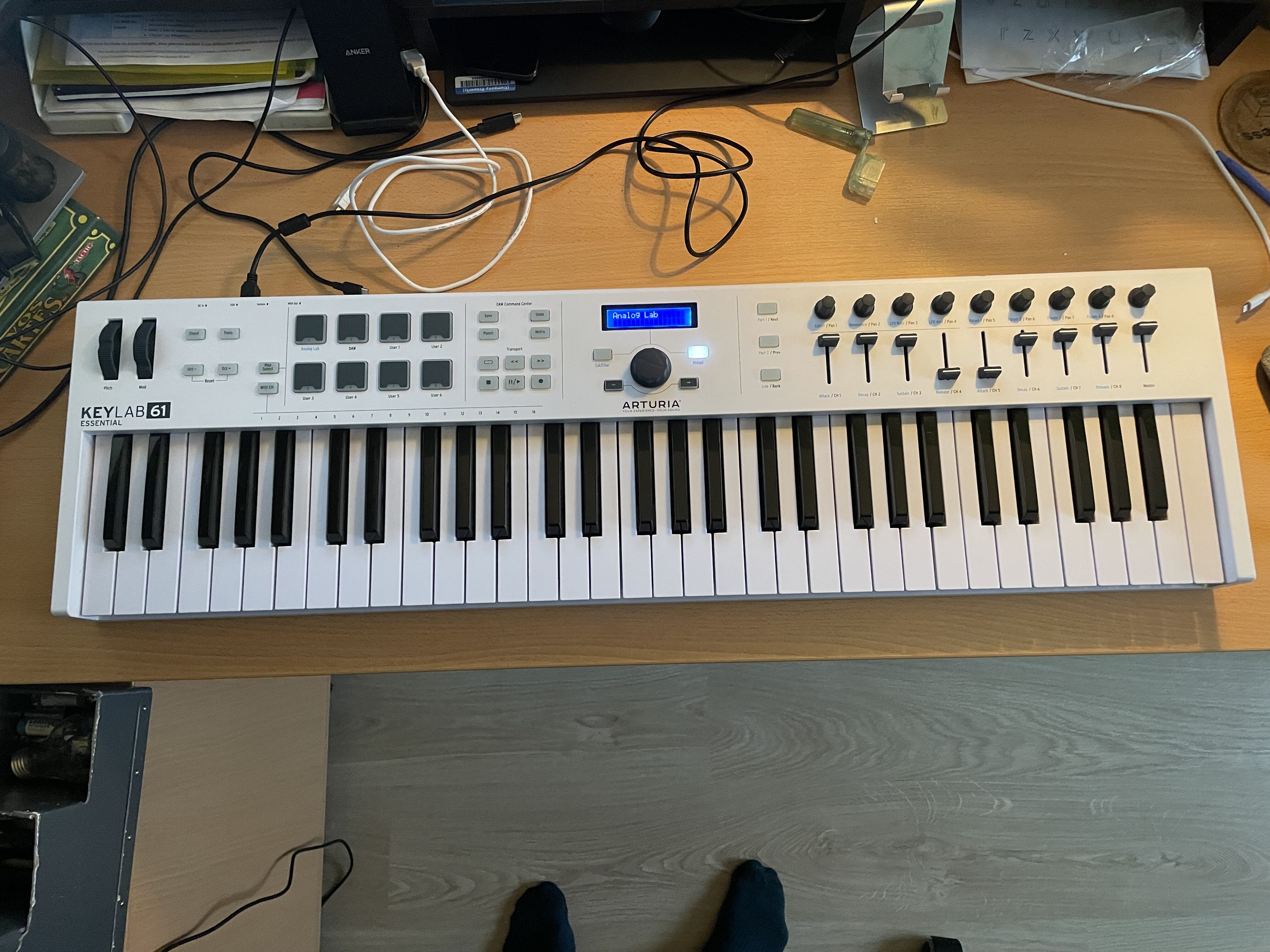 Clavier Midi Arturia KeyLab Essential 61 (Ile-de-France) - Audiofanzine