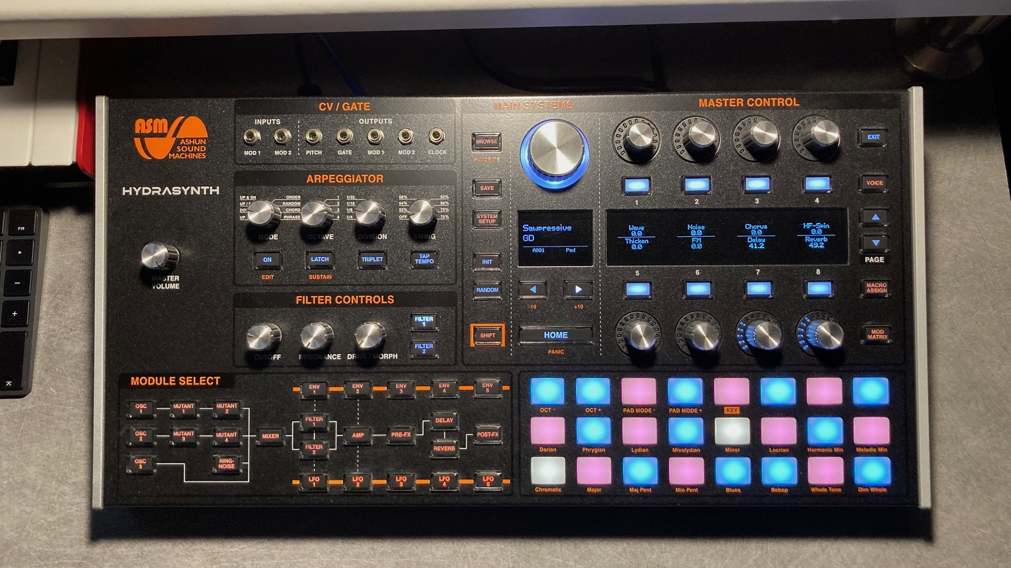 Hydrasynth Desktop / Rack Ashun Sound Machines Audiofanzine