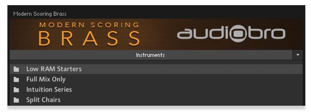 Modern Scoring Brass - Audiobro