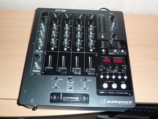 table de mixage audiophony