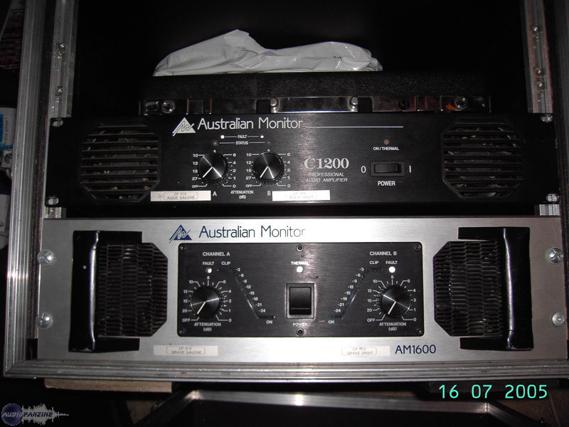 Elendighed Mangler bestøver AM 1600 - Australian Monitor AM 1600 - Audiofanzine