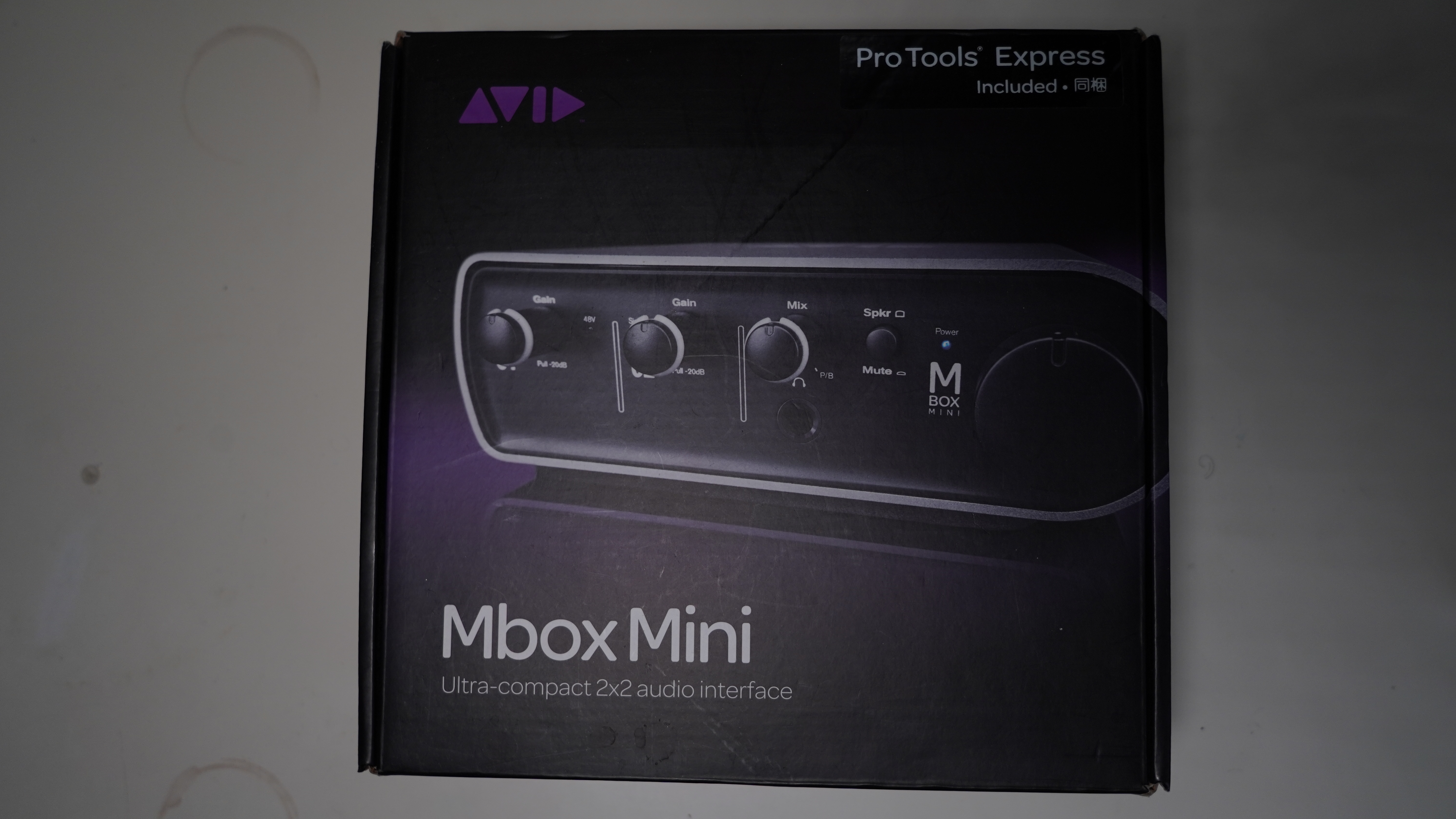 mbox 2 pro tools crackling sound