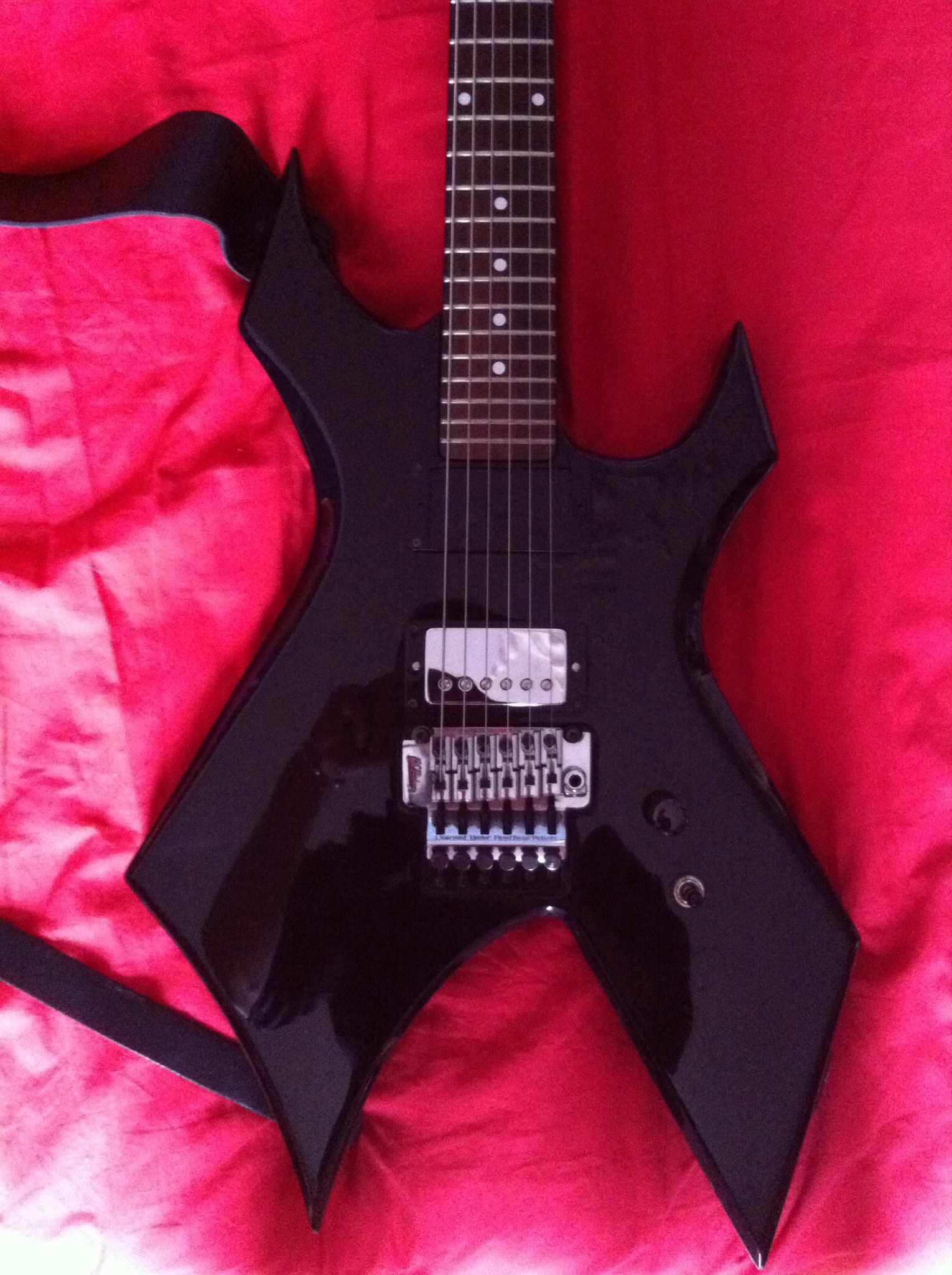 warlock 90's tête revers - B.C. Rich warlock 90's tête revers ...