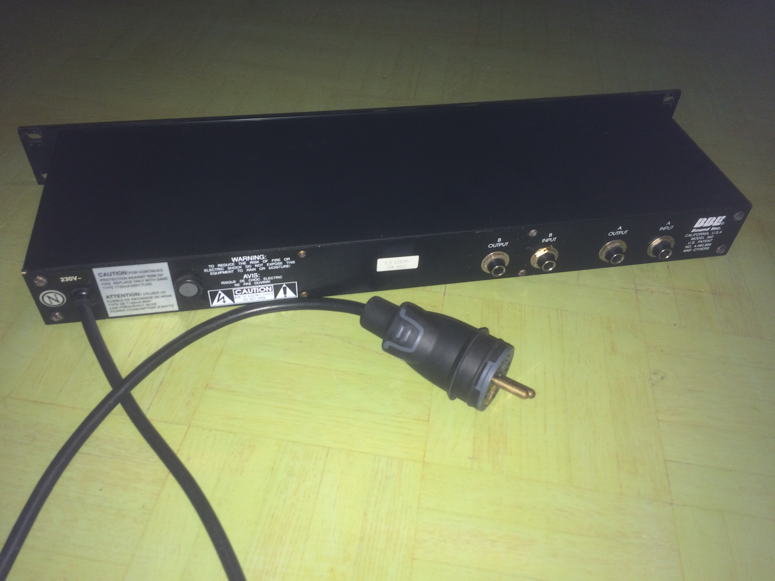 SONIC MAXIMIZER 362 BBE Sonic Maximizer 362 Audiofanzine