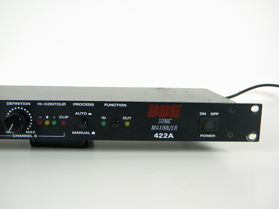 Sonic Maximizer 422A - BBE Sonic Maximizer 422A - Audiofanzine