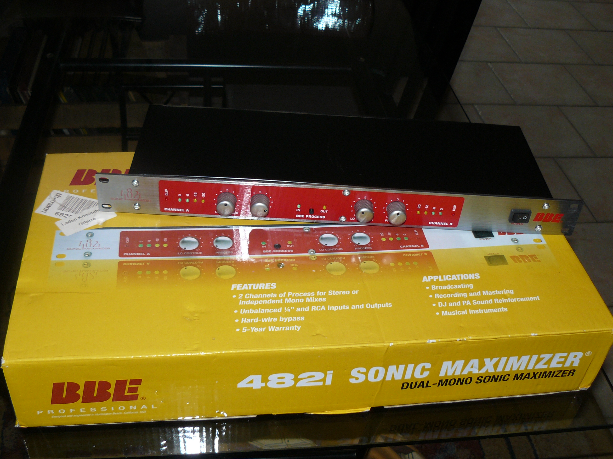 BBE Sonic Maximizer 482i image (1380807) Audiofanzine