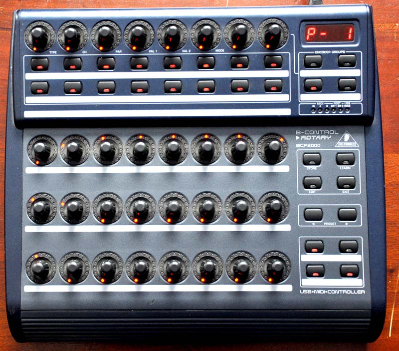 Photo Behringer B-Control Rotary BCR2000 : Behringer B-Control Rotary ...