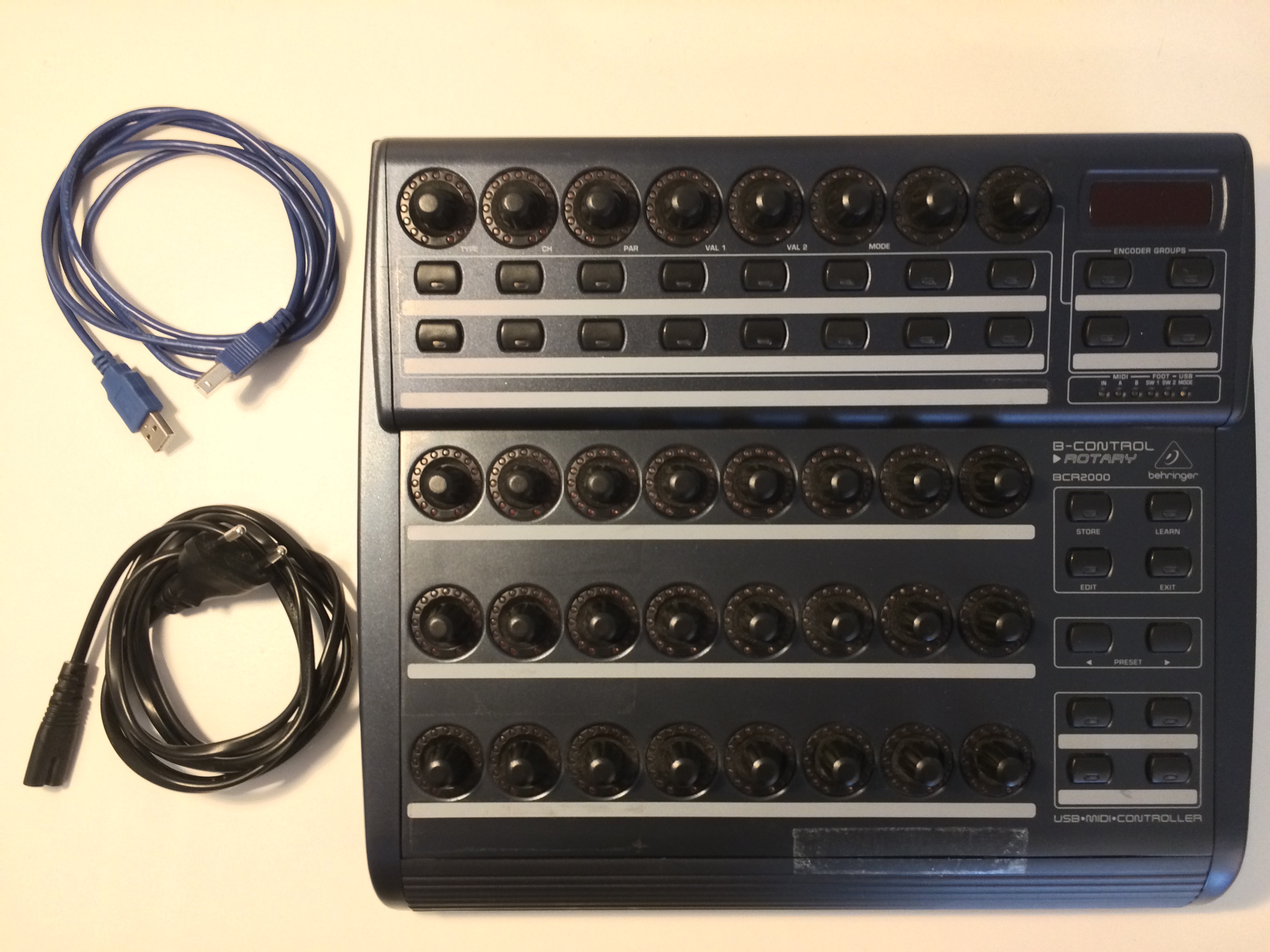 B-Control Rotary BCR2000 - Behringer B-Control Rotary BCR2000 ...