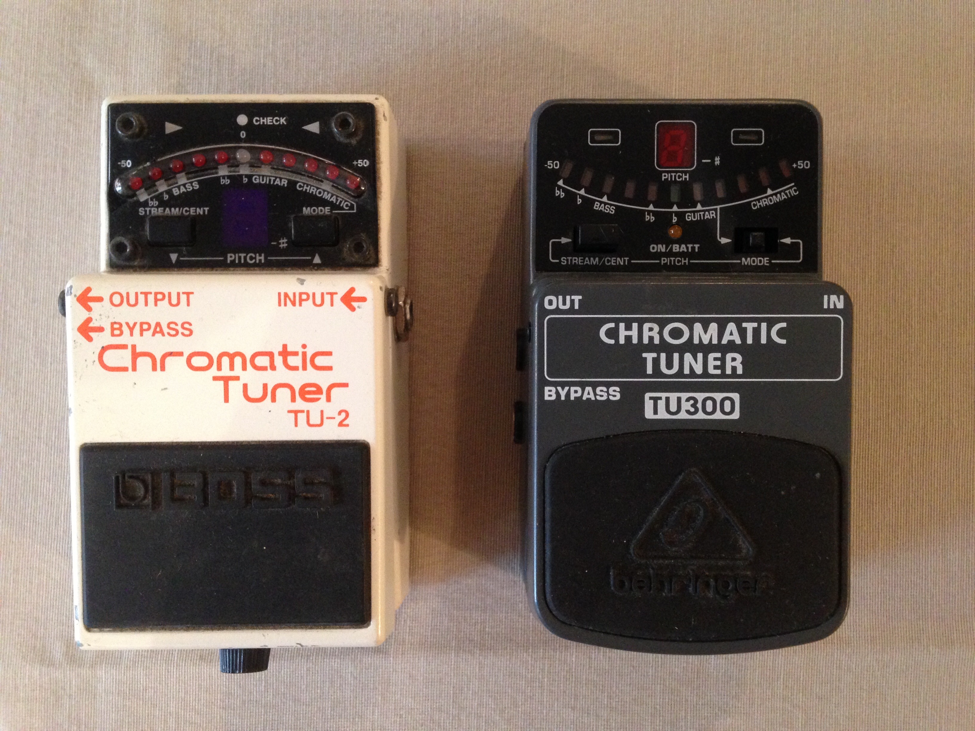 CHROMATIC TUNER TU300 Behringer Chromatic Tuner TU300 Audiofanzine