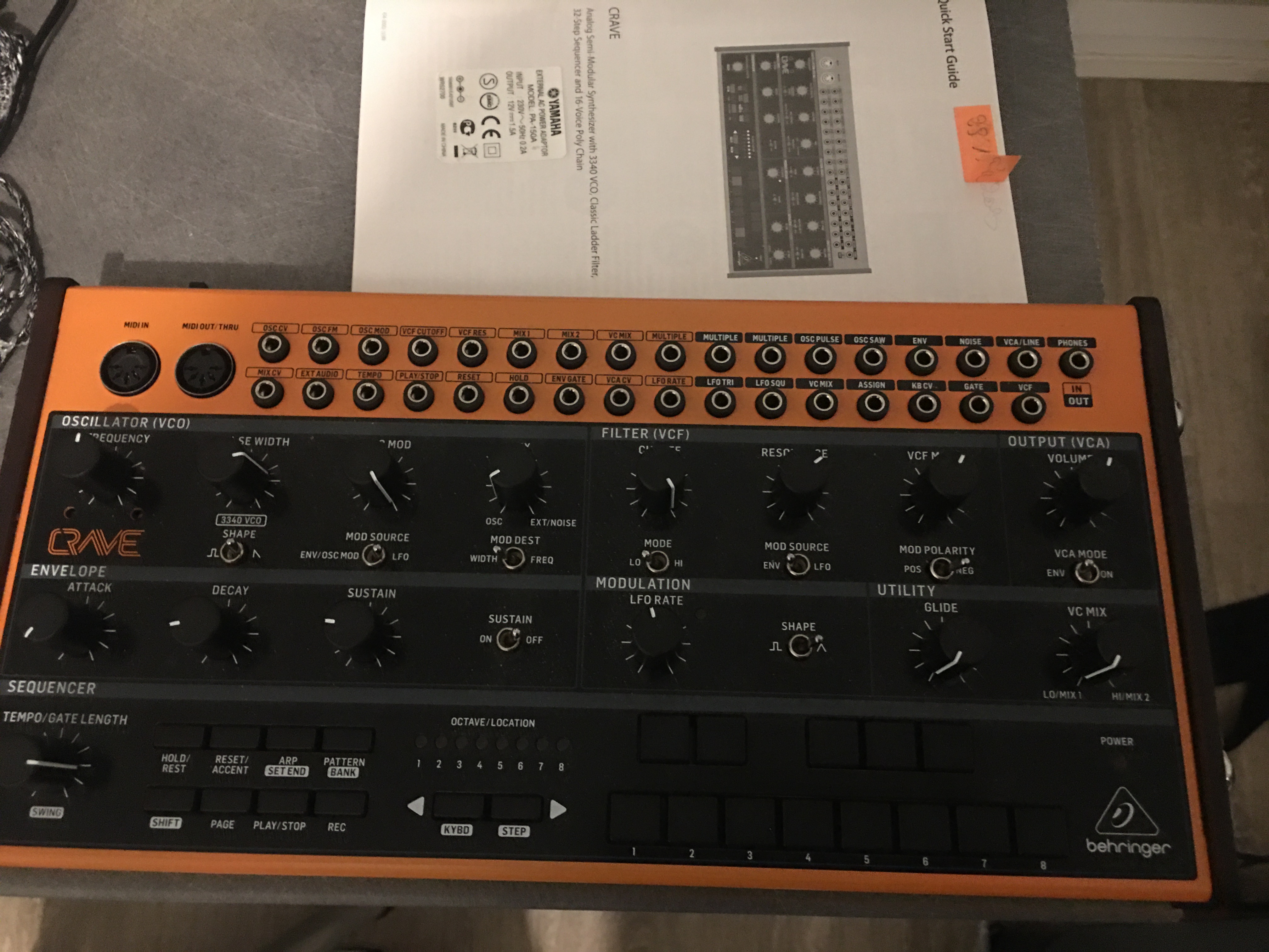 Crave Behringer Crave Audiofanzine