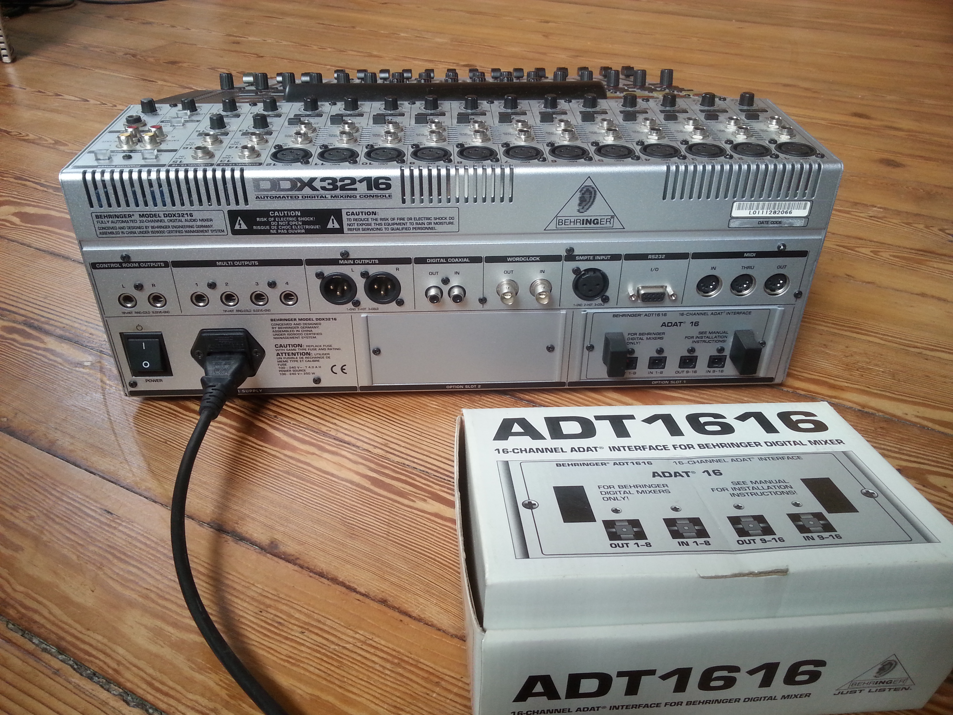 DDX3216 Behringer DDX3216 Audiofanzine