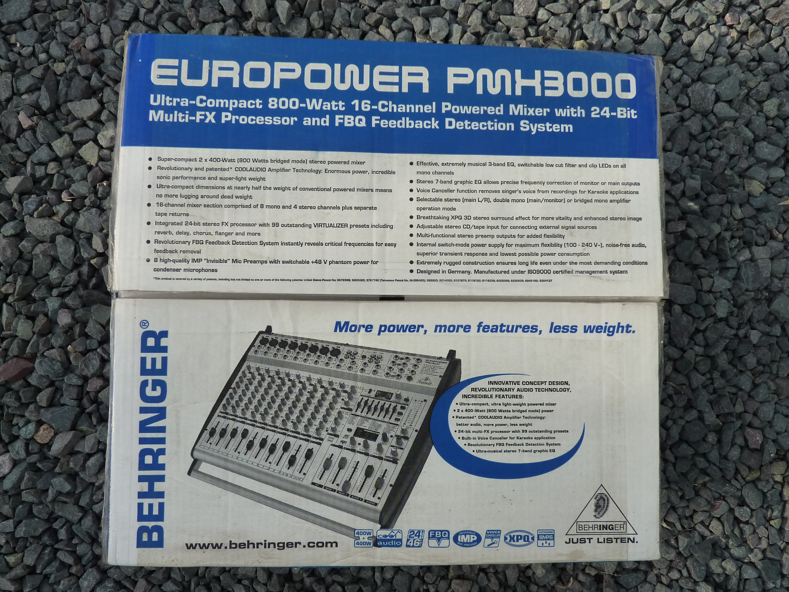 behringer europower pmh3000 parts