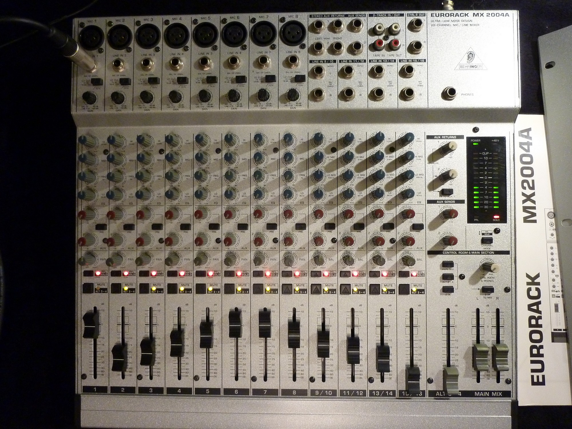 Photo Behringer Eurorack MX2004A : Behringer [Eurorack Series] MX2004A ...