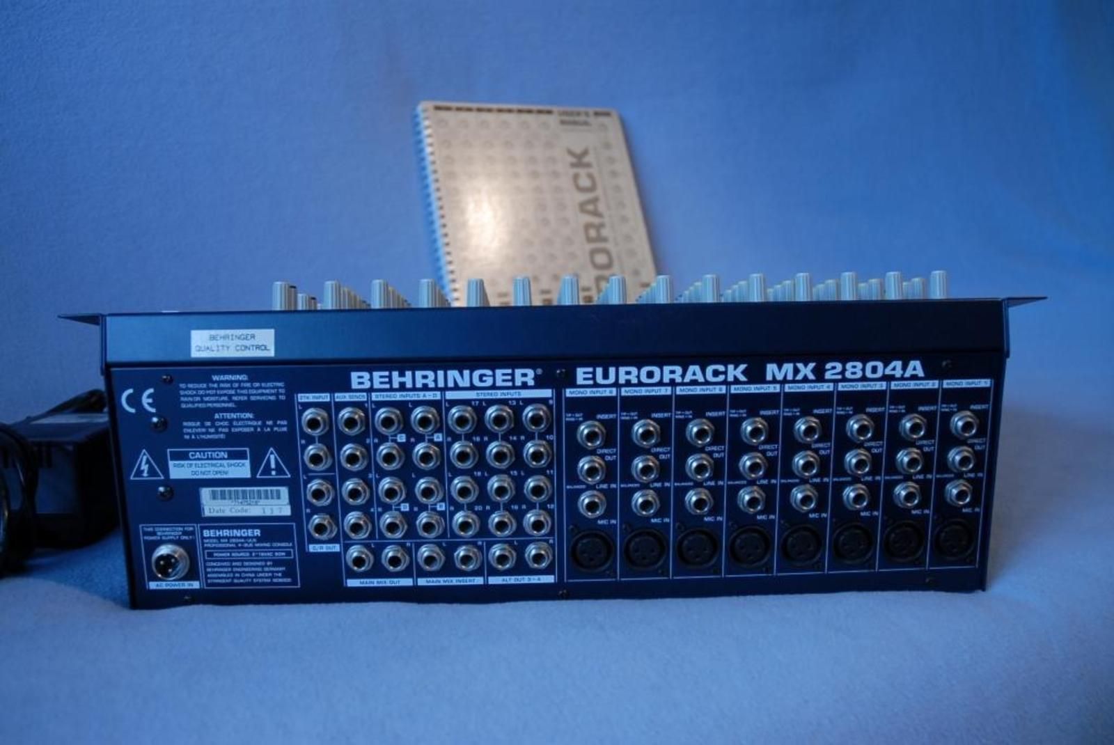 behringer mx 2804 manual woodworkers