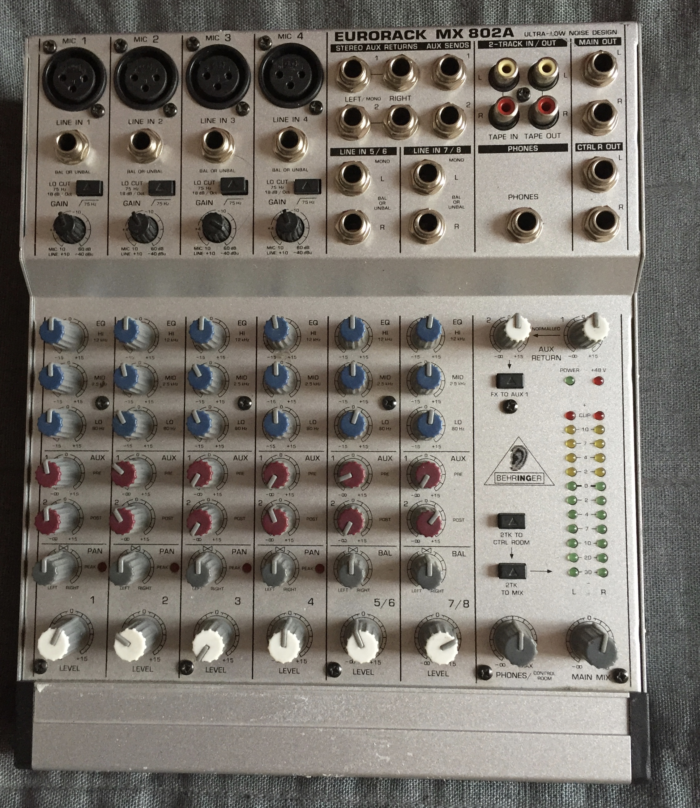 Eurorack mx802a схема