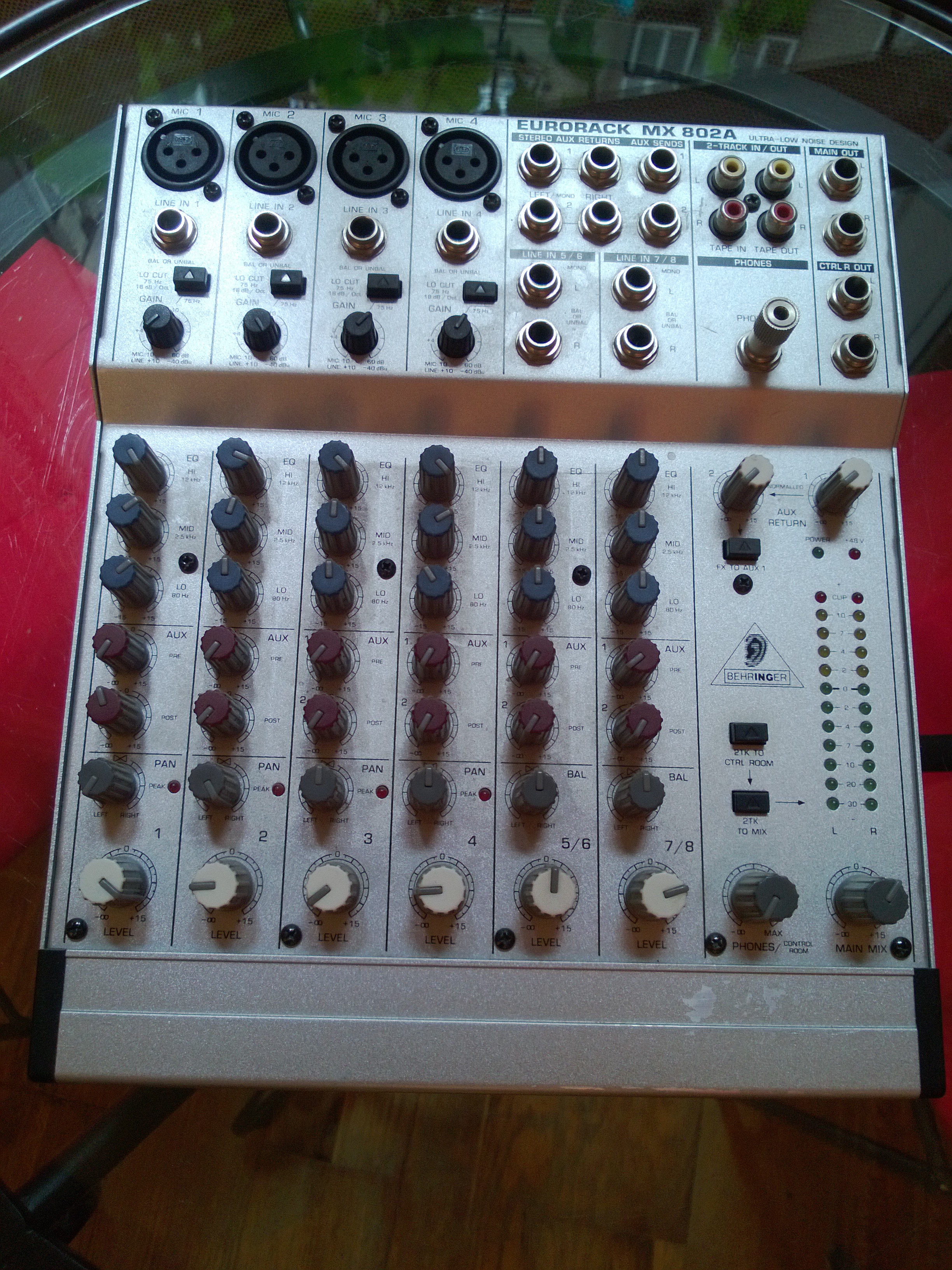 behringer eurorack mx1602 manual