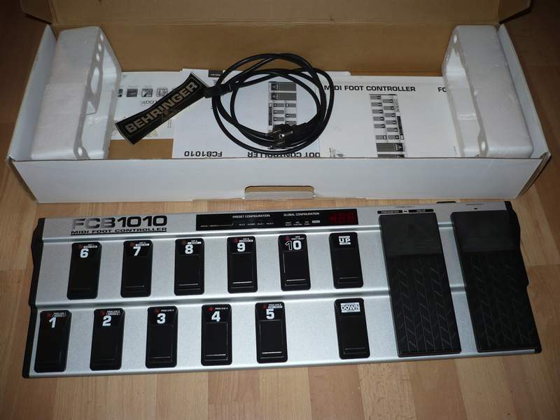 Behringer Midi Foot Controller Fcb1010 User Manual