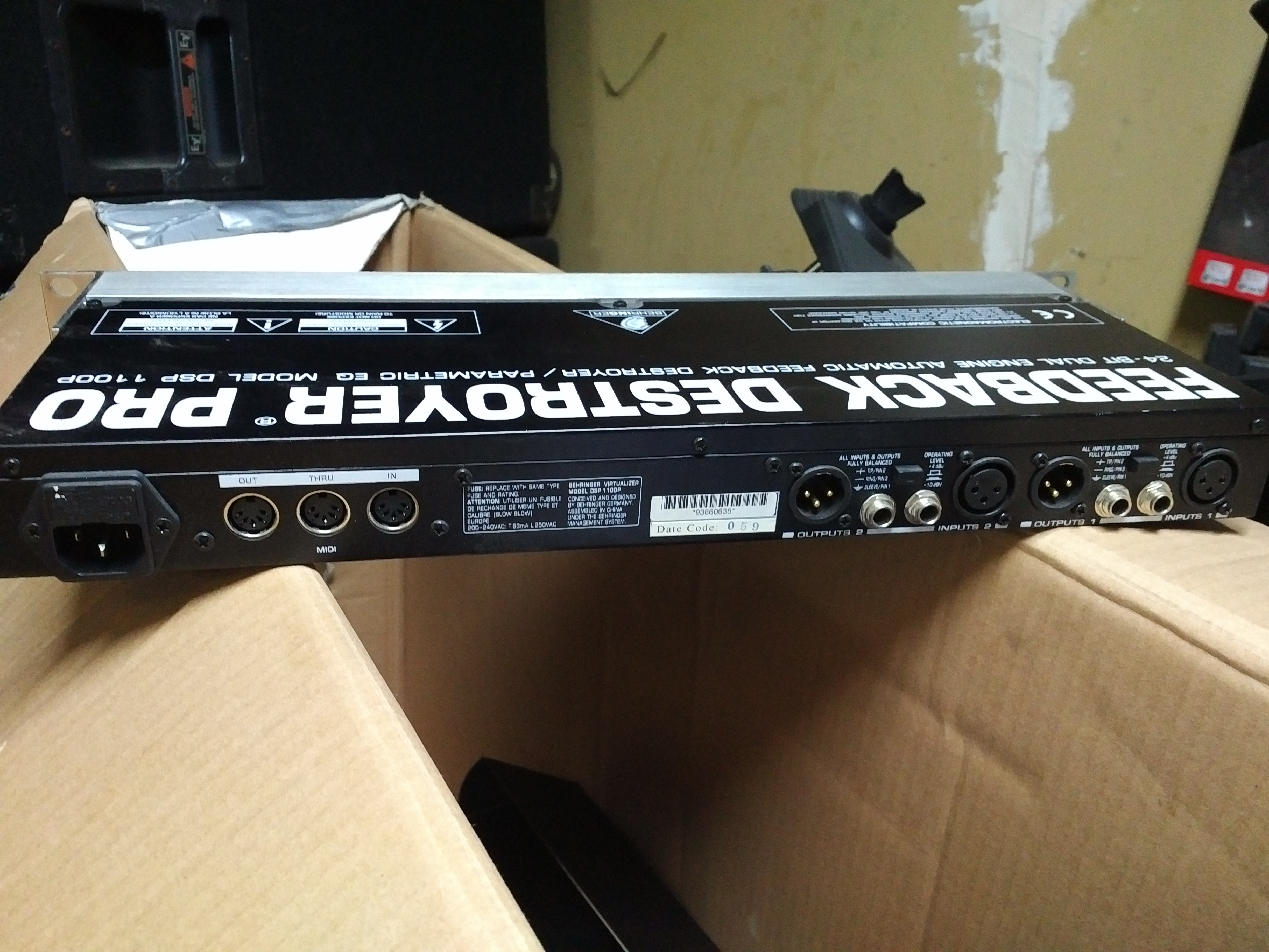 Behringer Feedback Destroyer Pro DSP1100P image (1834938) Audiofanzine