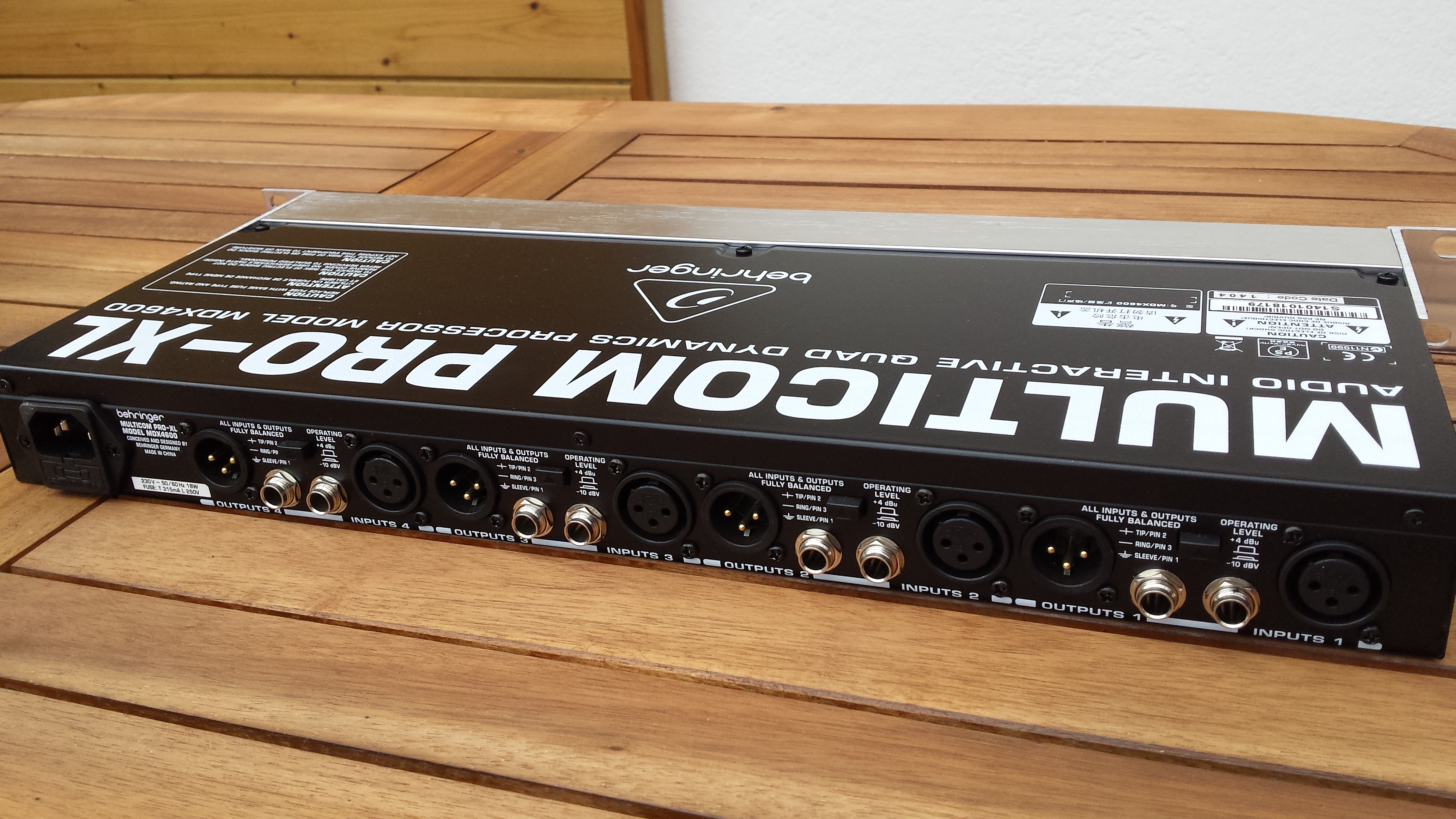 Photo Behringer ProXL MDX4600 Behringer ProXL