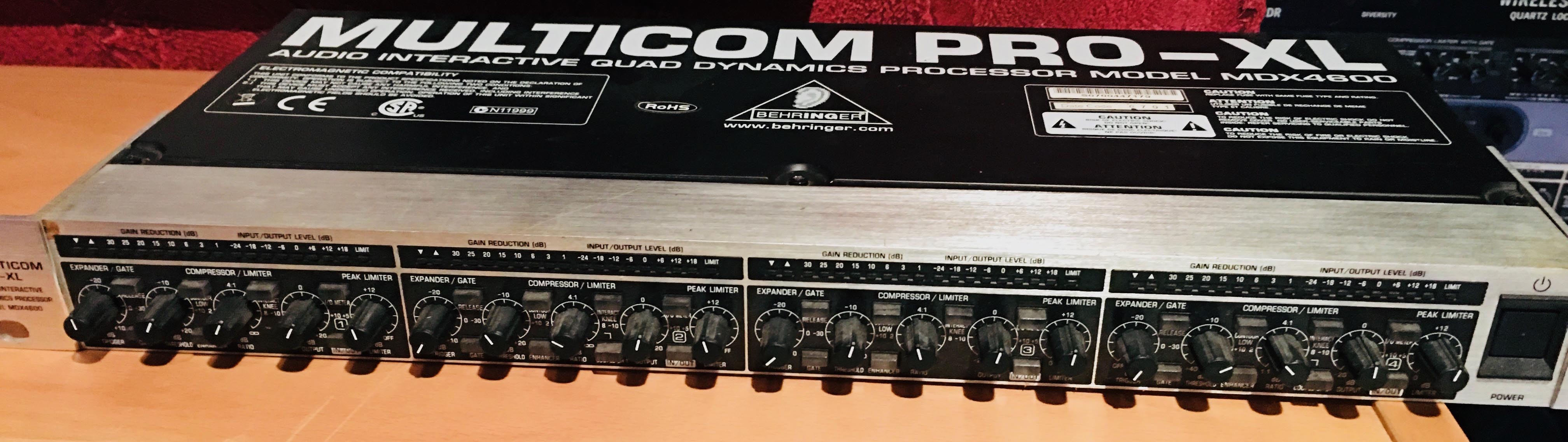 PROXL MDX4600 Behringer ProXL MDX4600 Audiofanzine