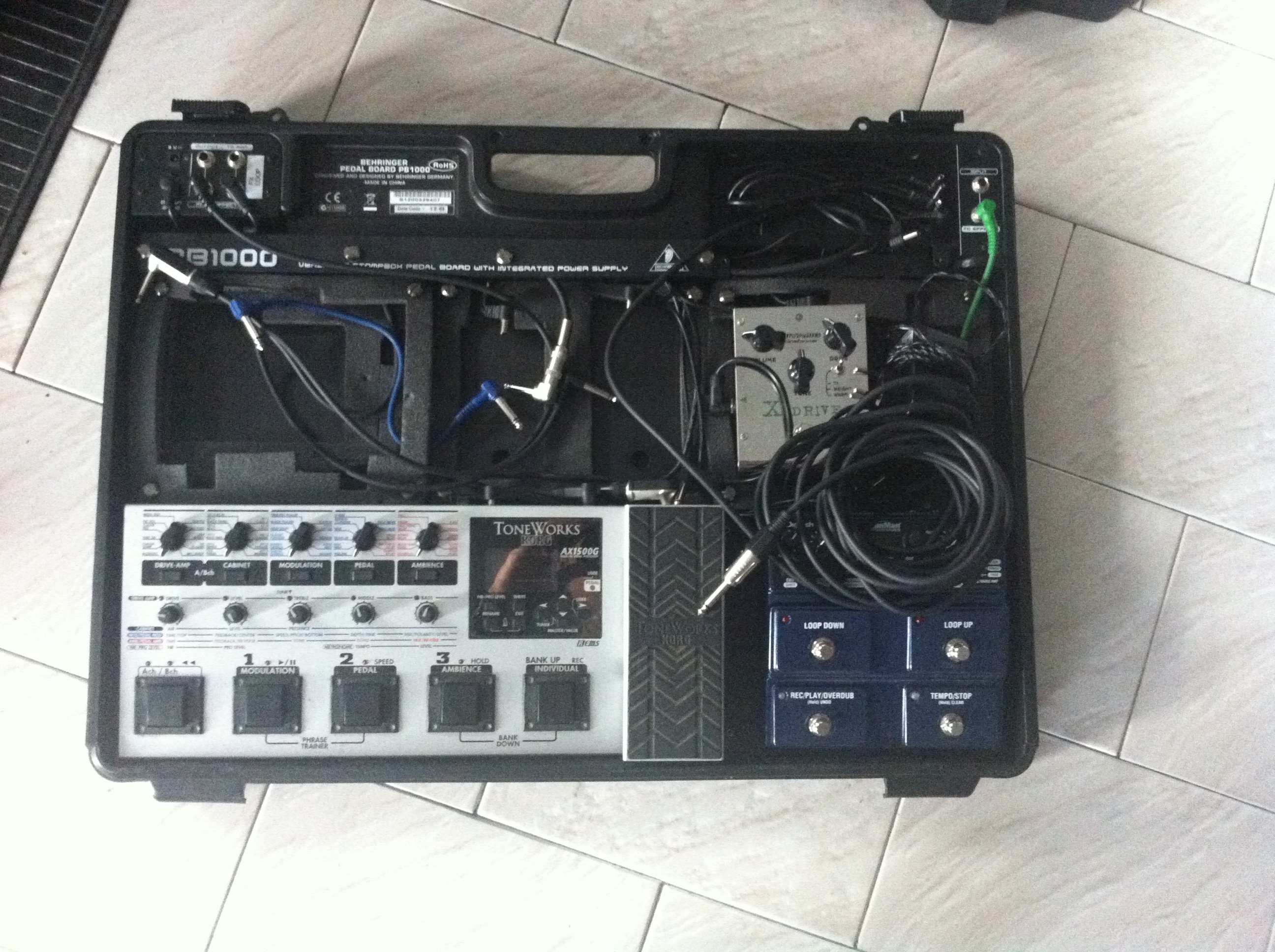 Photo Behringer PB1000 Pedal Board Behringer PB1000 Pedal Board