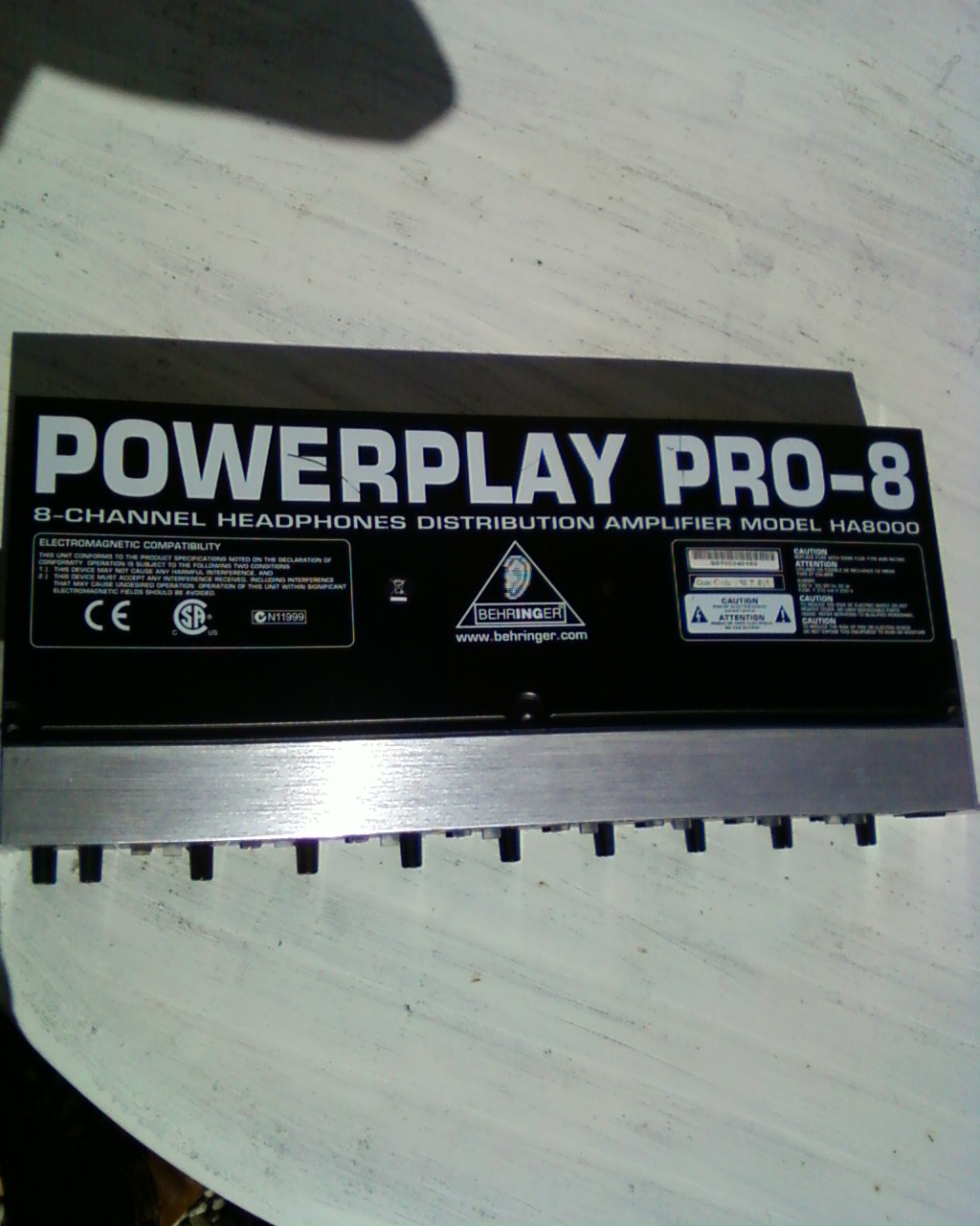 behringer powerplay ha8000