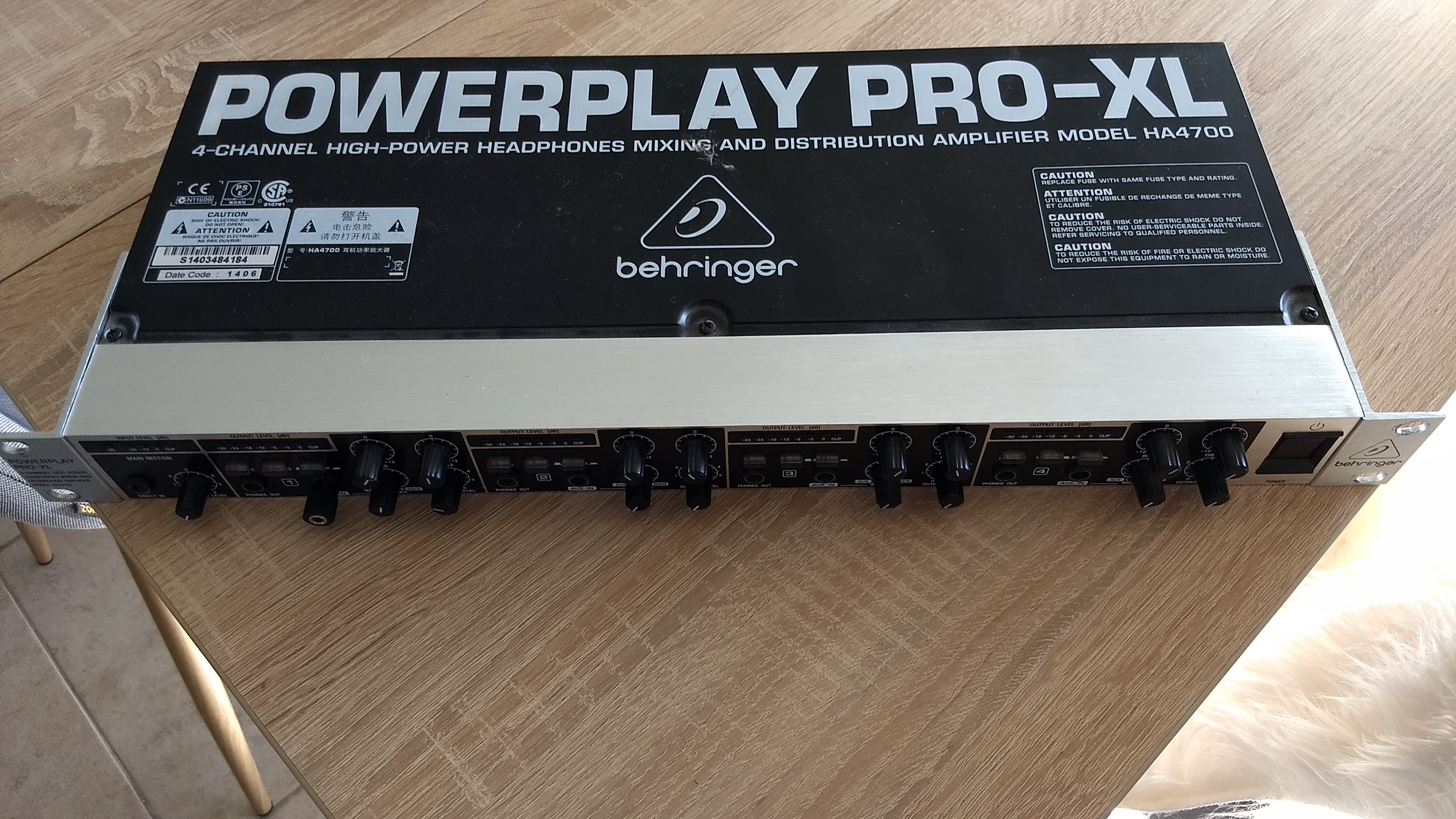 behringer powerplay pro ha4600