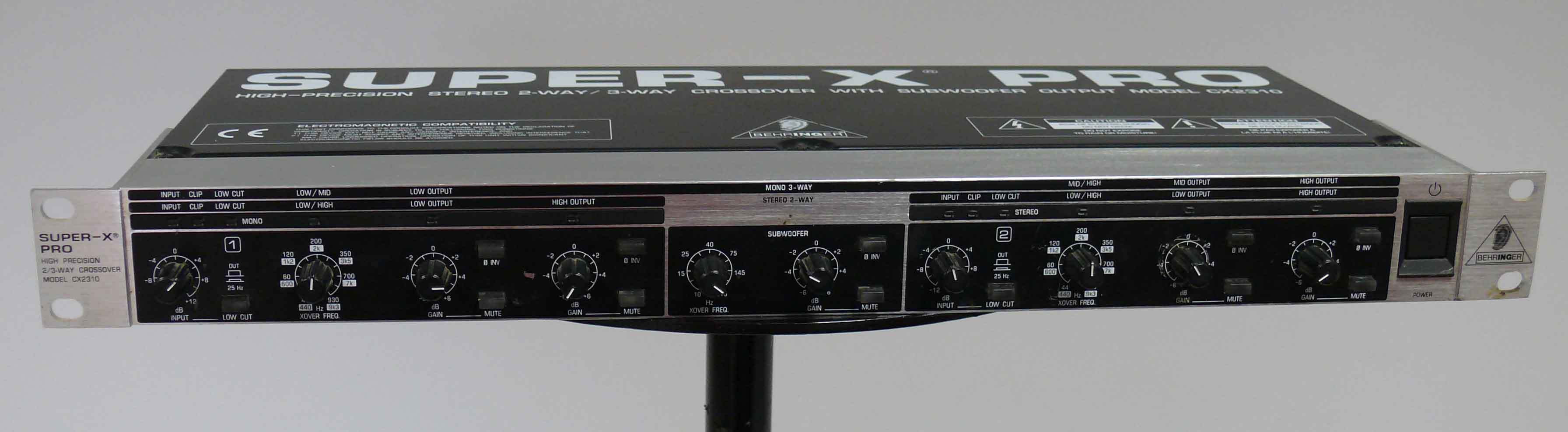 Behringer SuperX Pro CX2310 image (130869) Audiofanzine