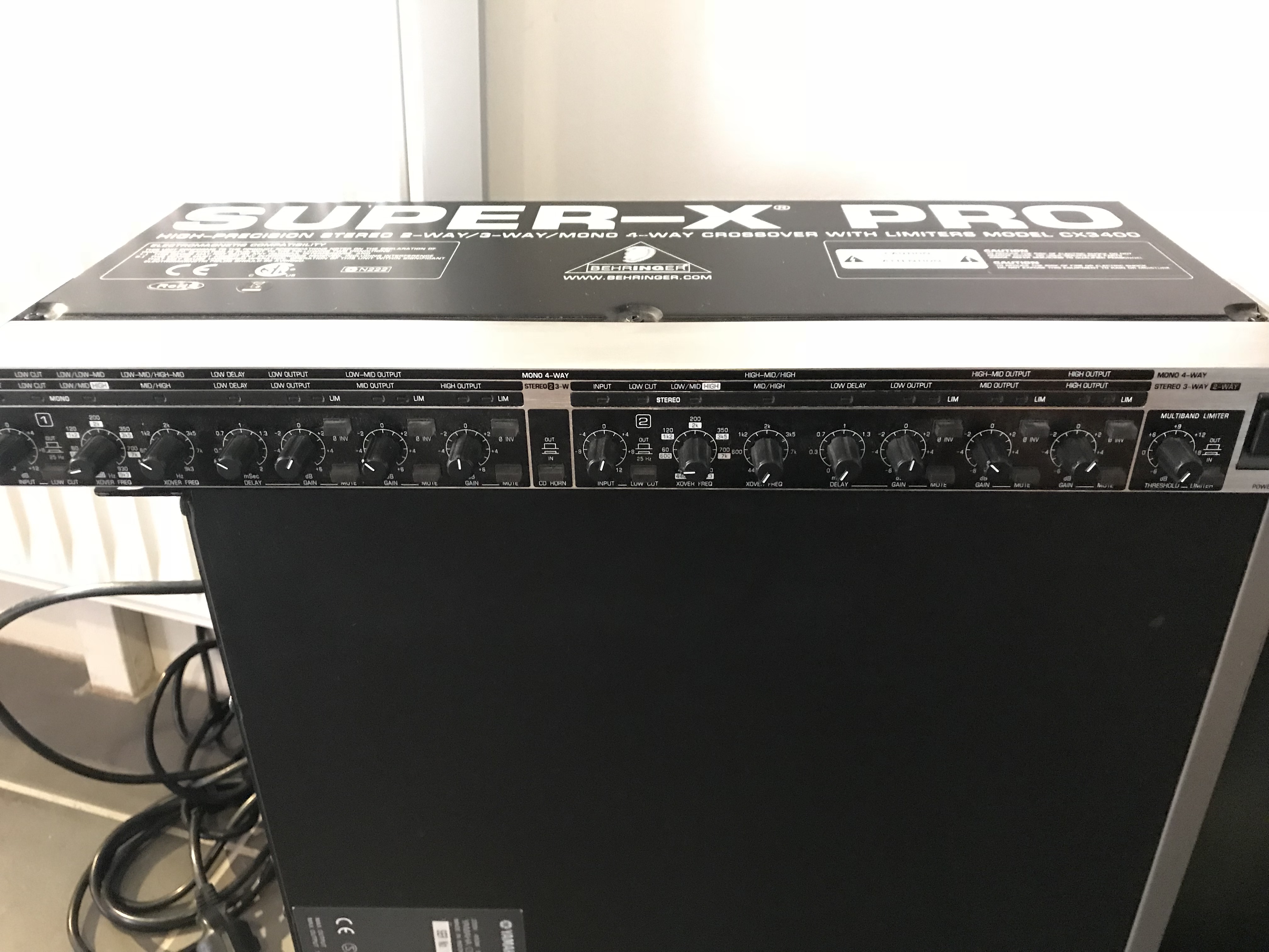 SuperX Pro CX3400 Behringer SuperX Pro CX3400 Audiofanzine