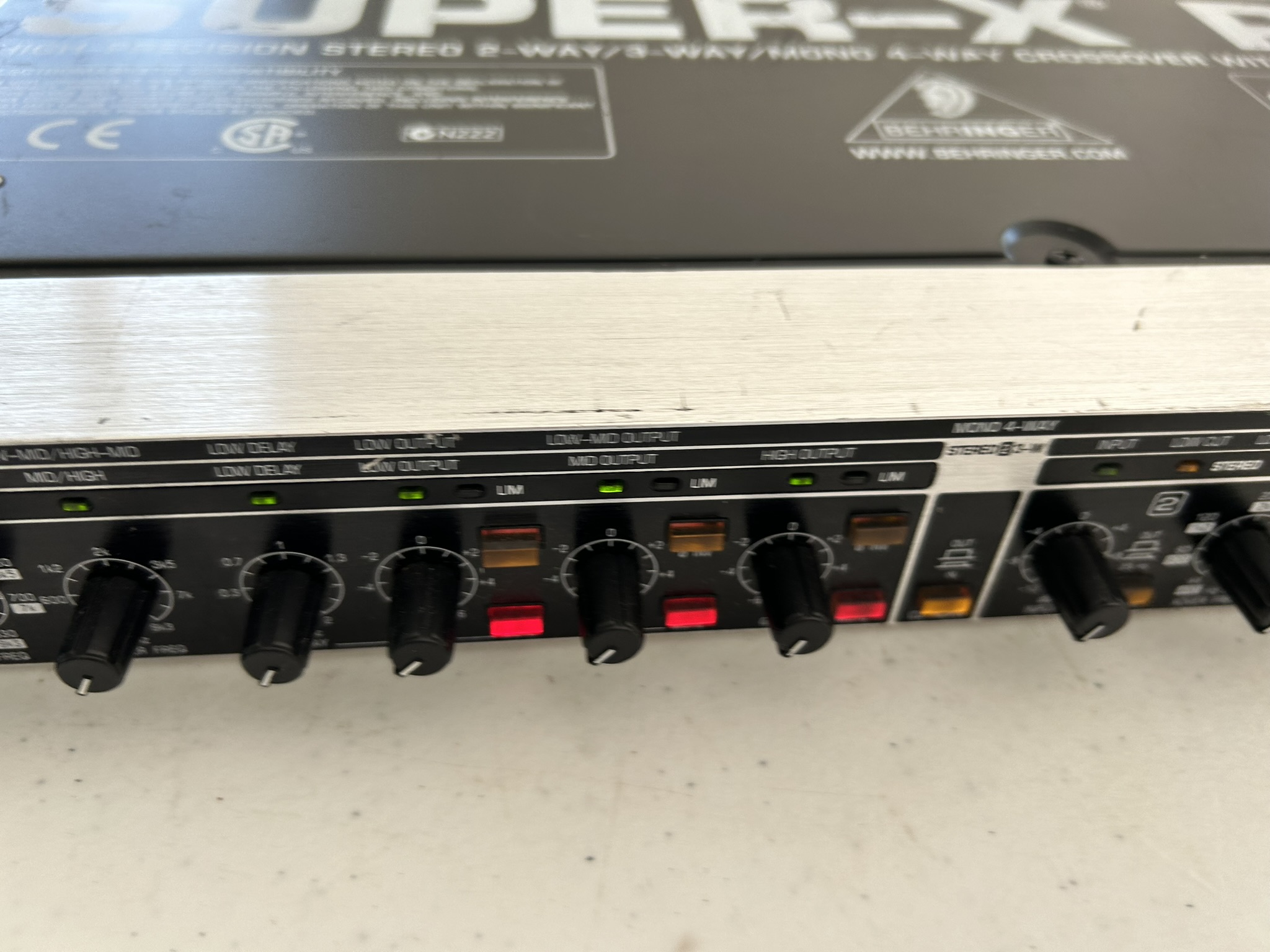 ベリンガー SUPER-X PRO CX3400 V2 新品未開封 ベリンガー SUPER-X PRO