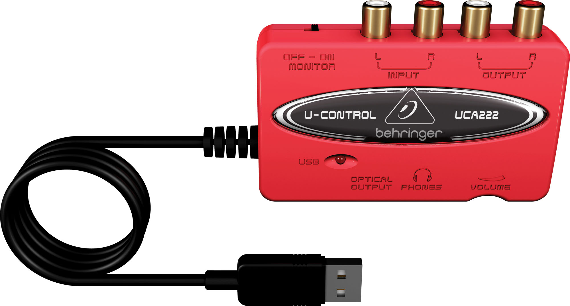 Behringer u control uca202 uca222 чем отличаются