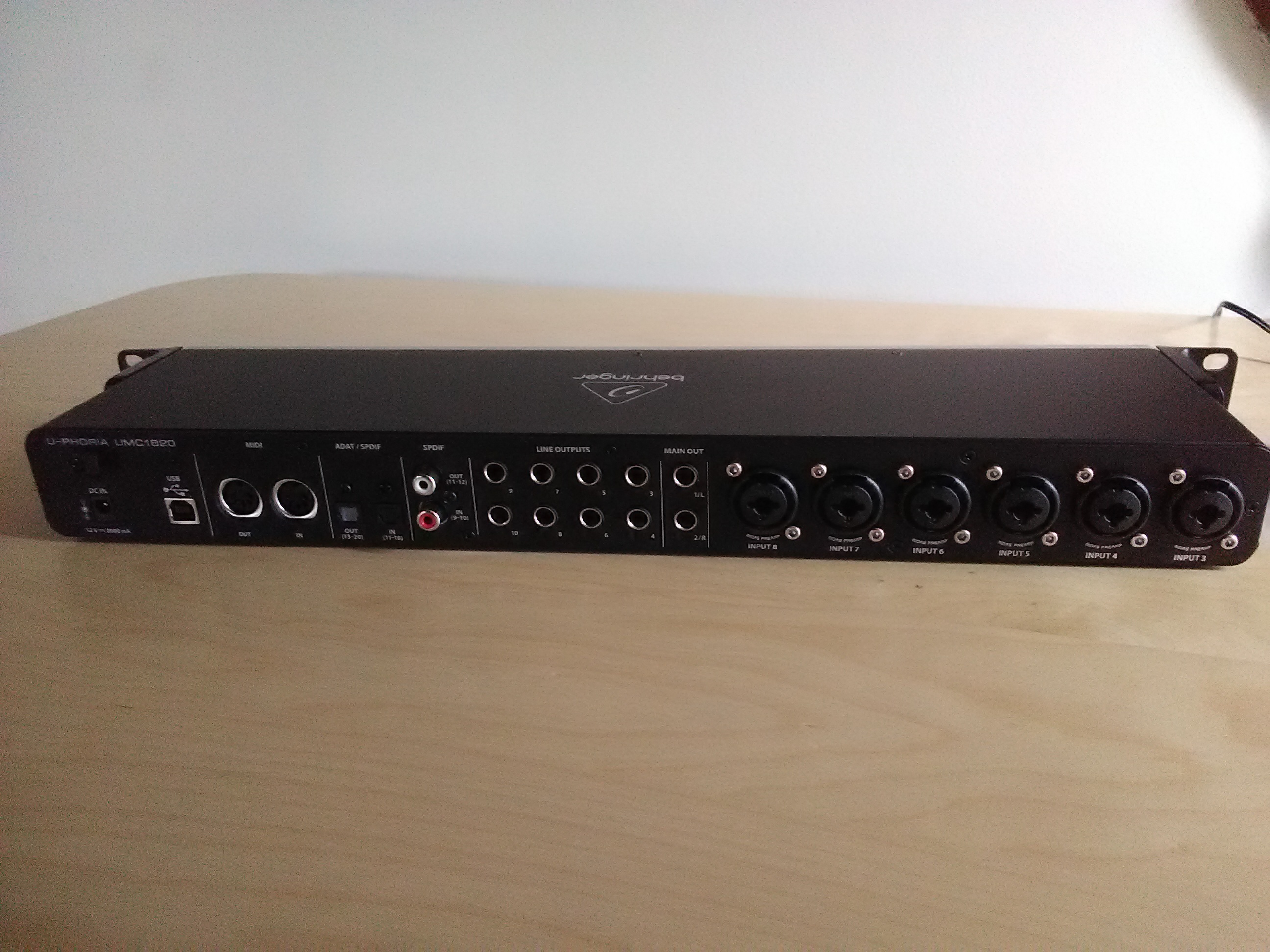 Behringer UPhoria UMC1820 Audiofanzine