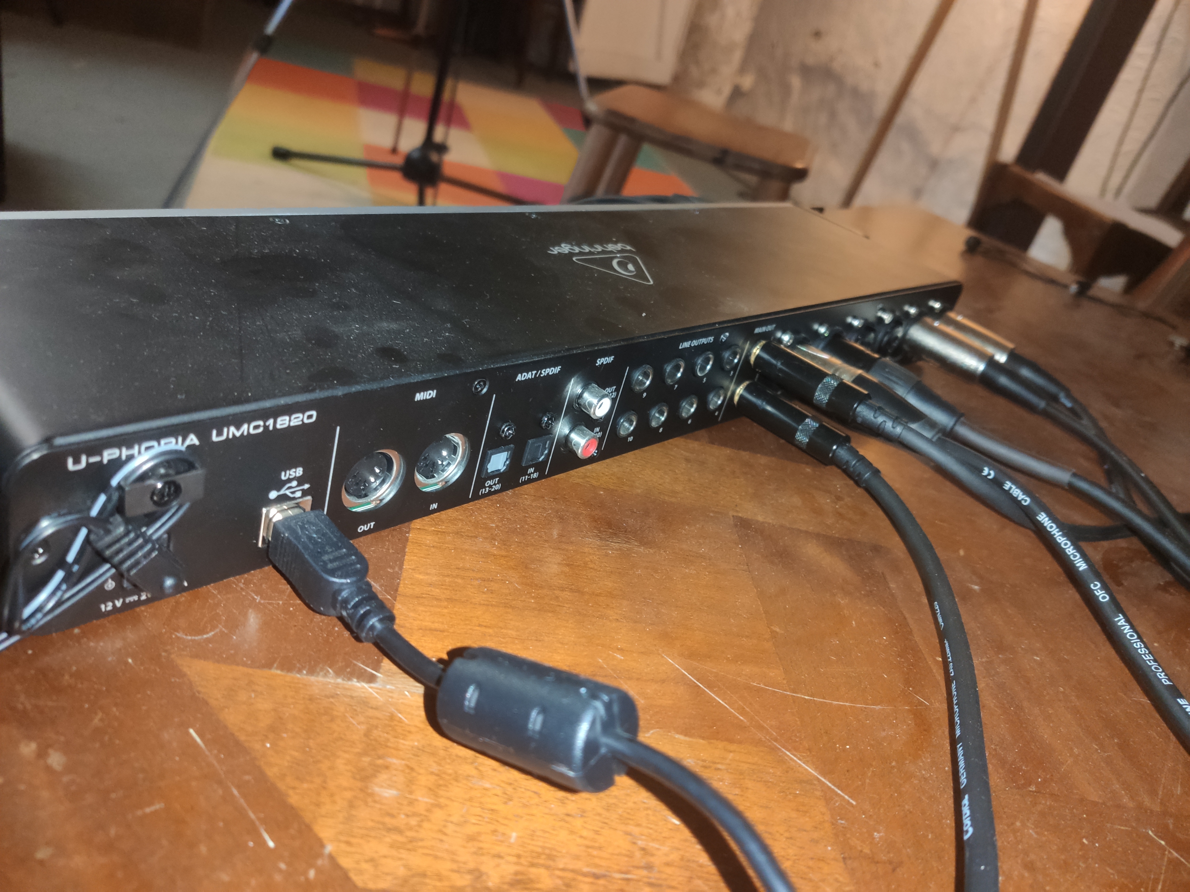 behringer u phoria umc1820 usb audio interface