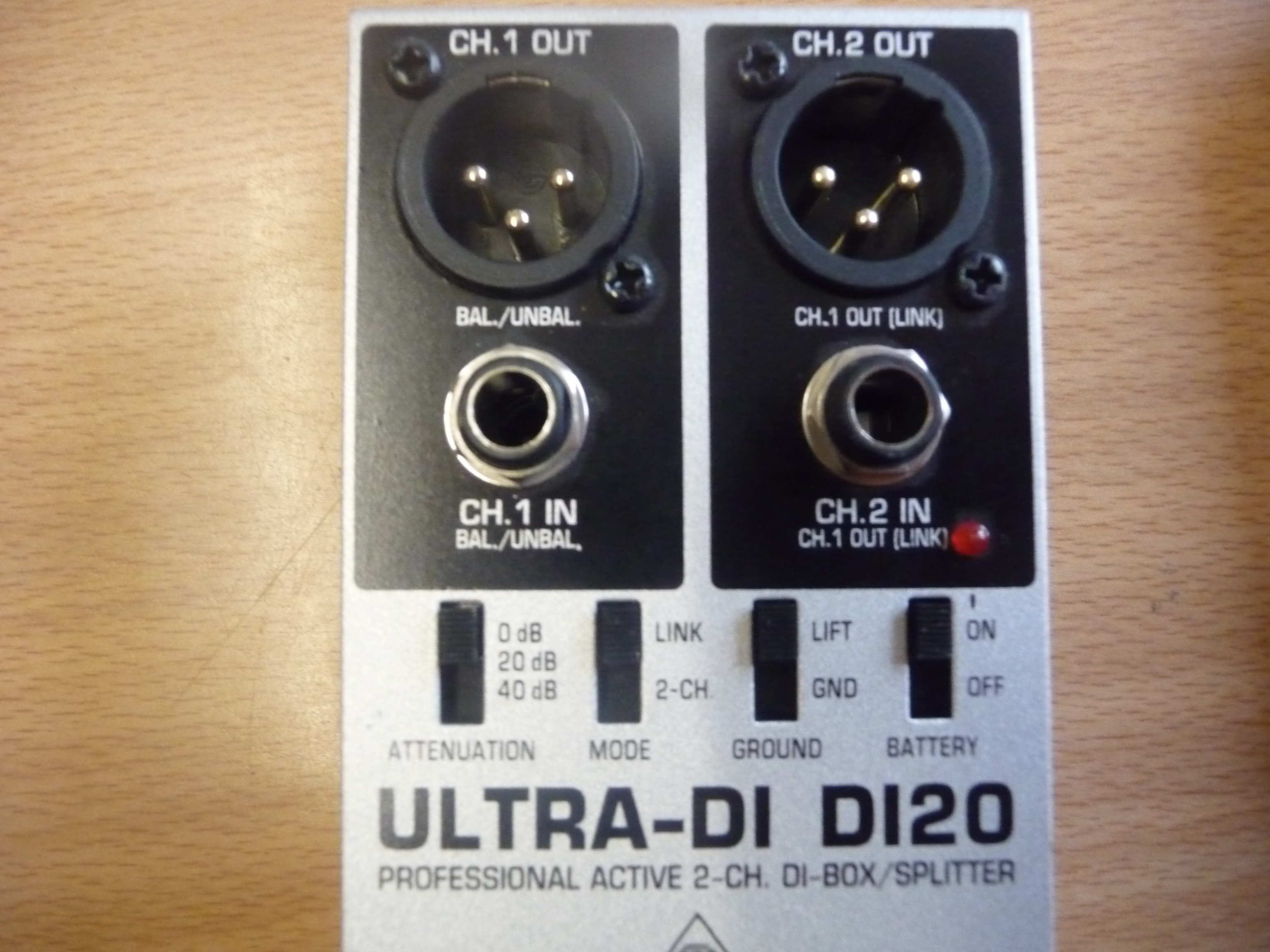 Photo Behringer Ultra-DI DI20 : Behringer Ultra-DI DI20 (99840 ...