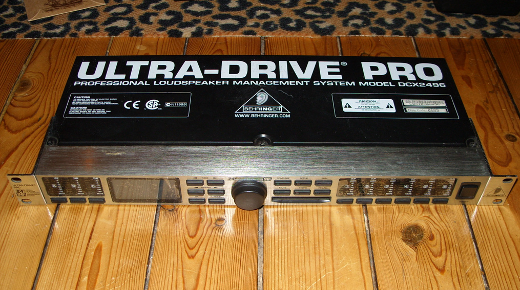 Photo Behringer Ultra-Drive Pro DCX2496 : Behringer DCX2496 (#547990