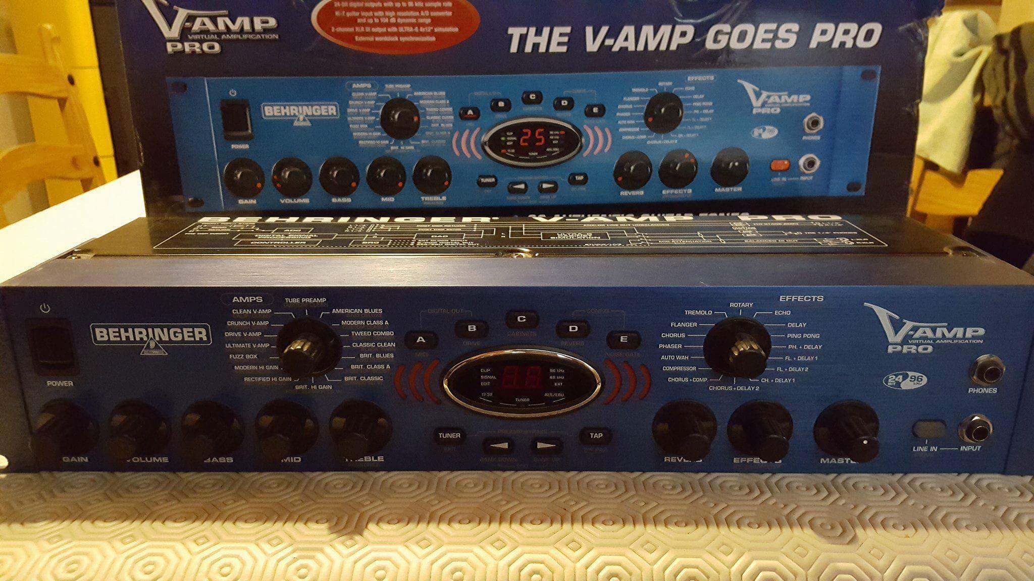 VAMP PRO Behringer VAmp Pro Audiofanzine