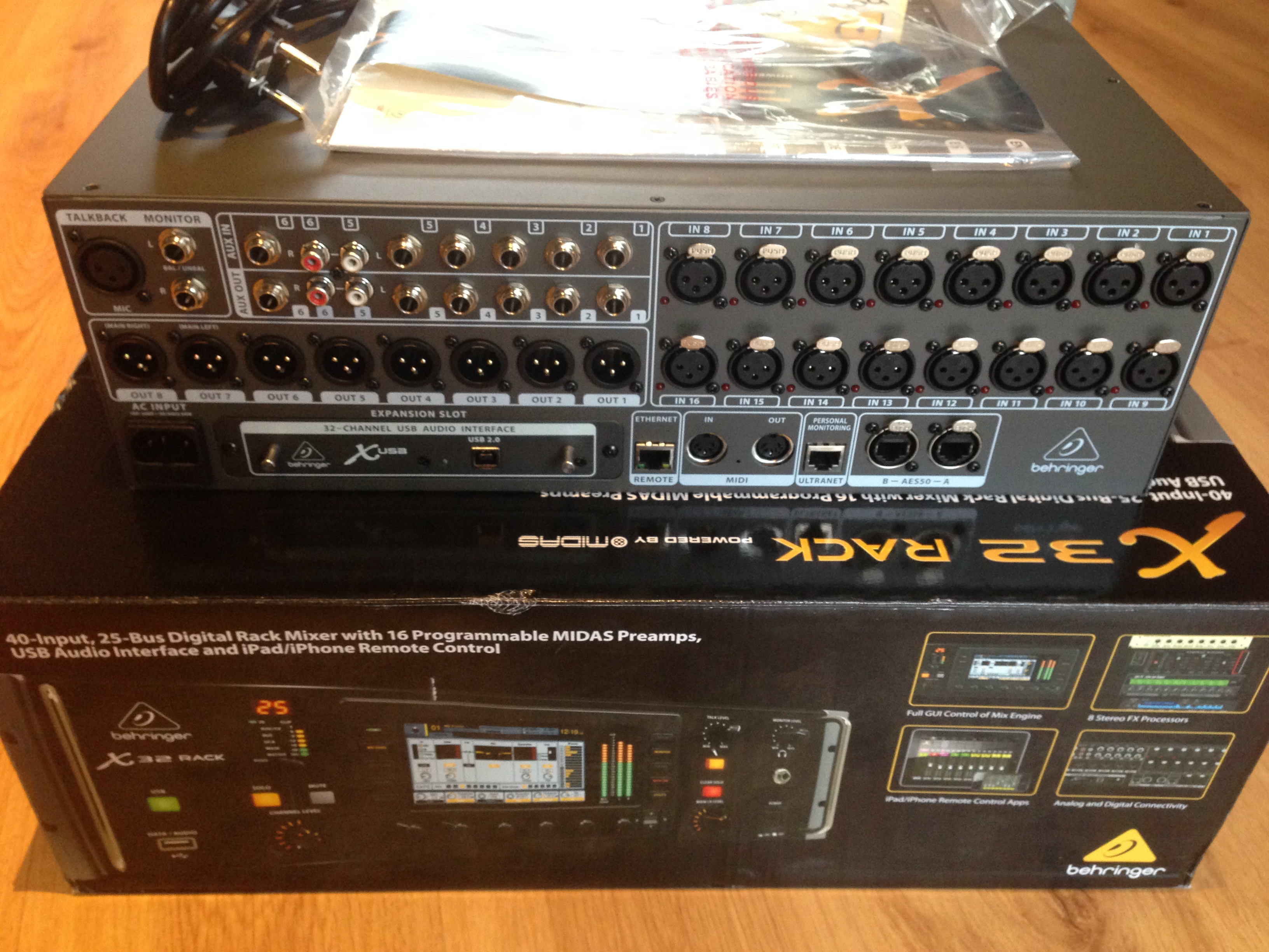 Films Protection écran Behringer X32 Rack - 6 Pièces, Ultra Clairs, Anti-rayures, Compatibles Tactile