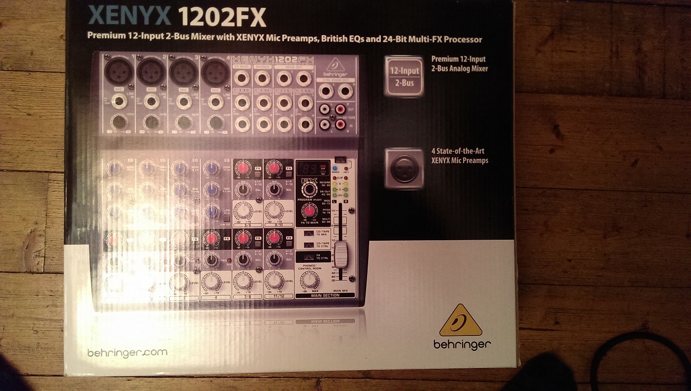 Behringer Xenyx 1202FX image (751600) Audiofanzine